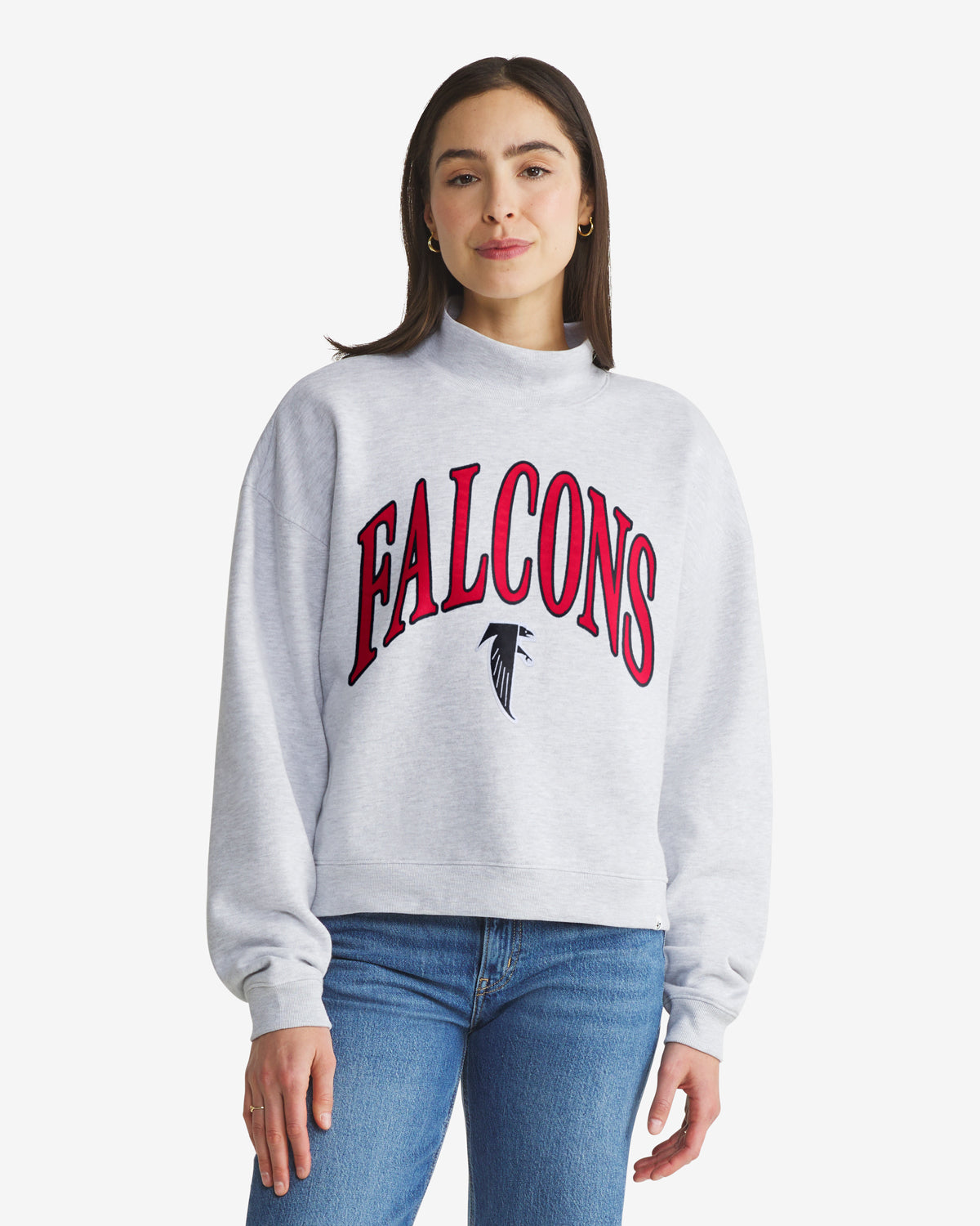 Atlanta Falcons HISTORIC VANTAGE '47 PULL À COL MONTANT POUR FEMME