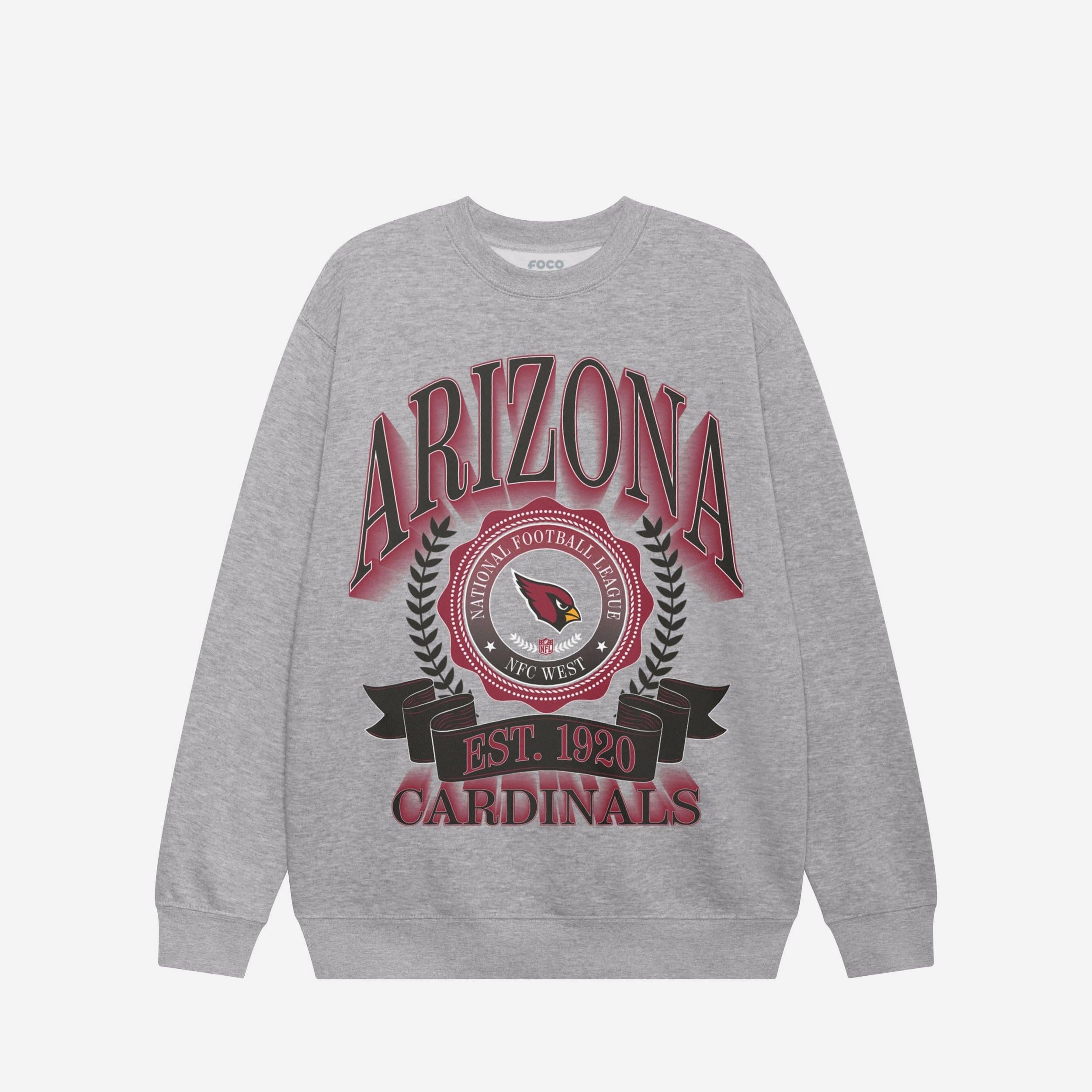 Arizona Cardinals Sweat-shirt à col rond avec écusson de bannière