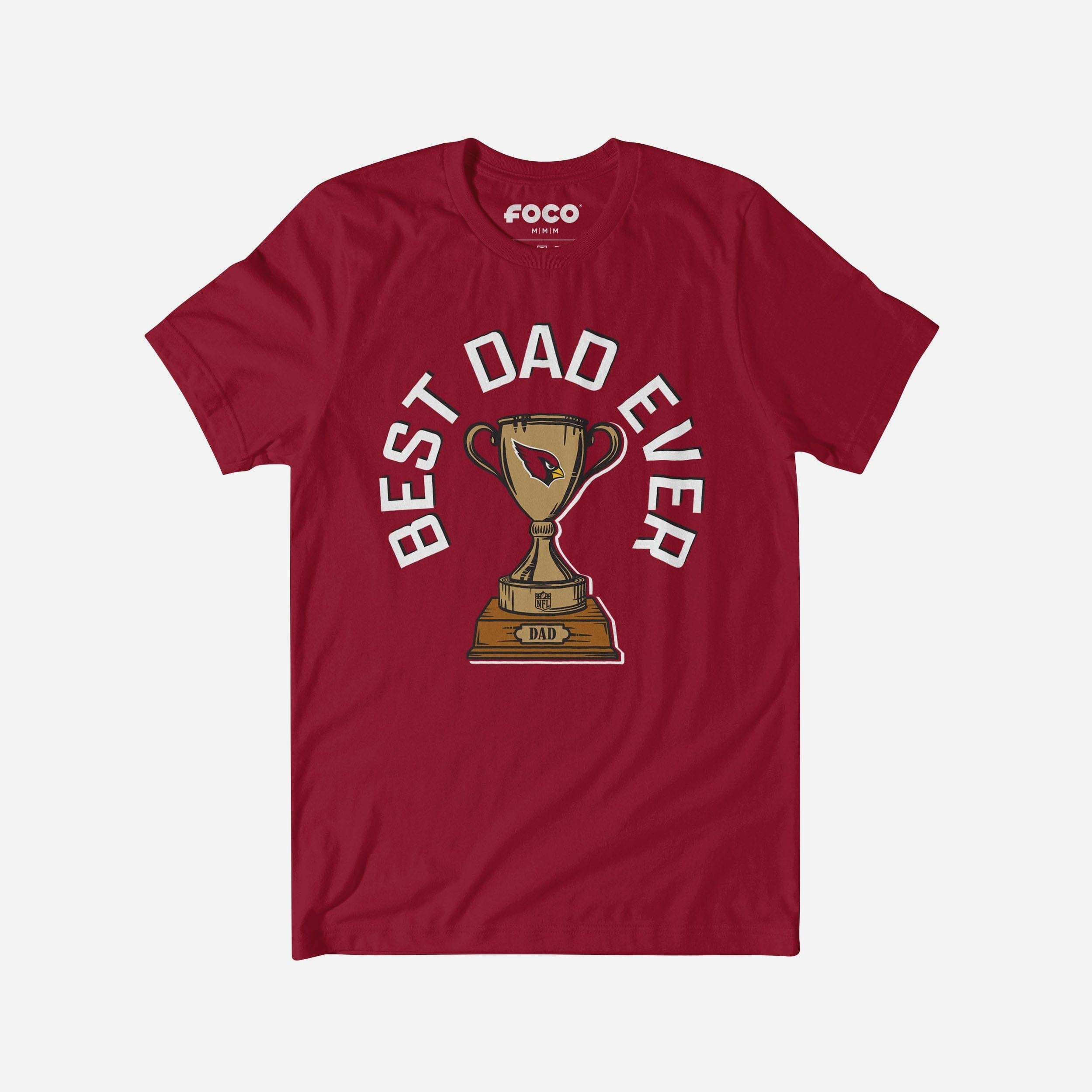 Arizona Cardinals T-shirt Trophée du meilleur papa de tous les temps