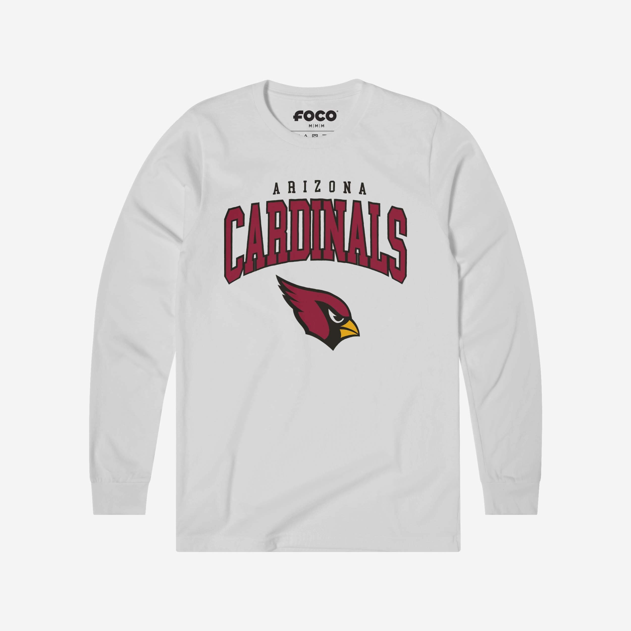 Arizona Cardinals T-shirt à manches longues avec logo classique