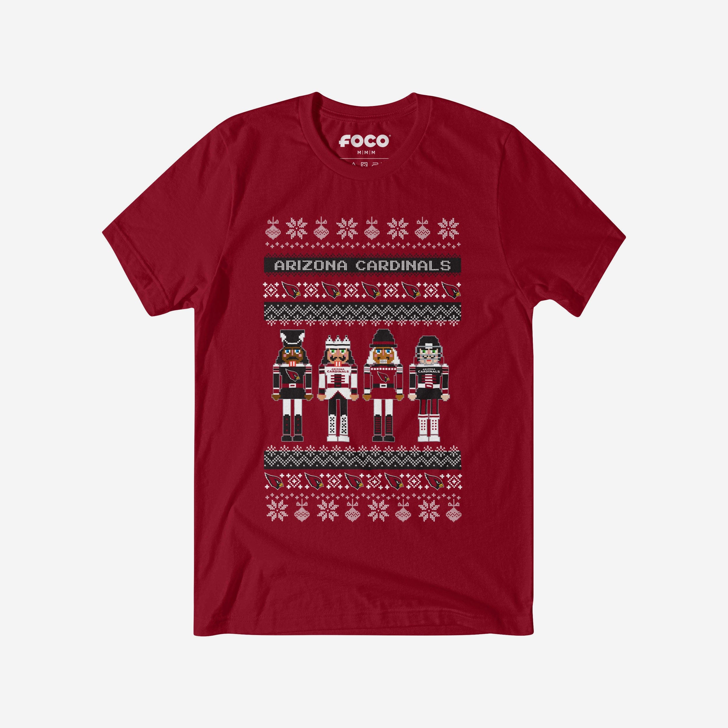 Arizona Cardinals T-shirt pull casse-noisette des fêtes