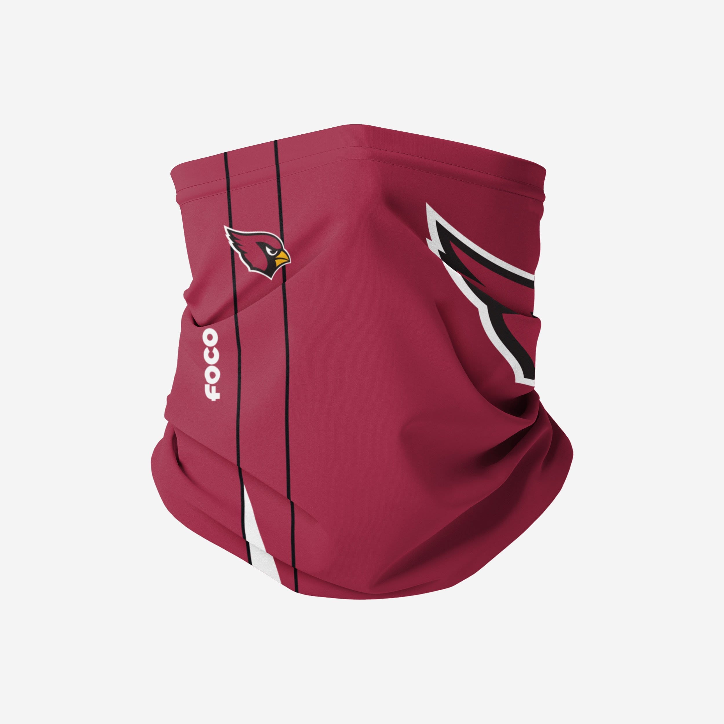 Écharpe guêtre avec logo Arizona Cardinals sur le terrain