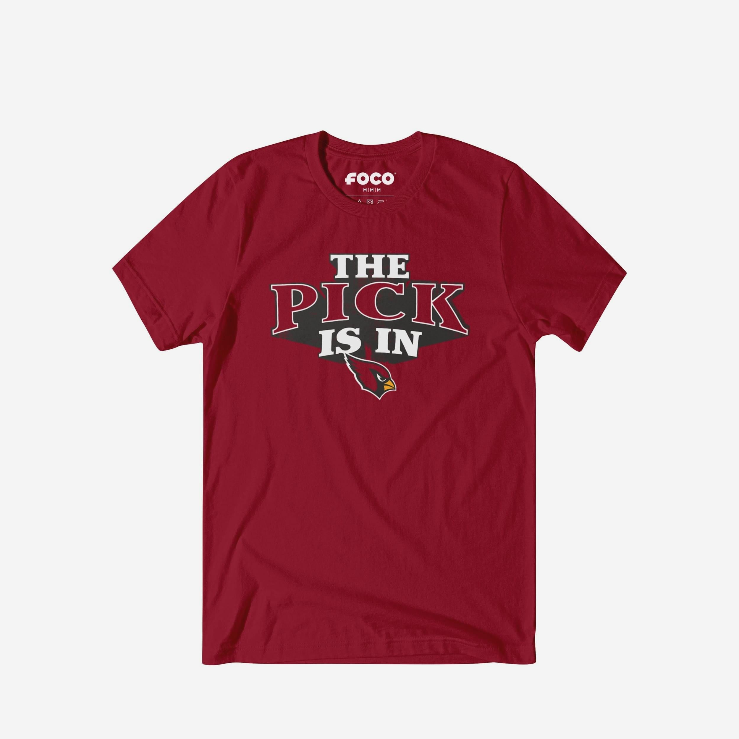 Le choix Arizona Cardinals est en t-shirt