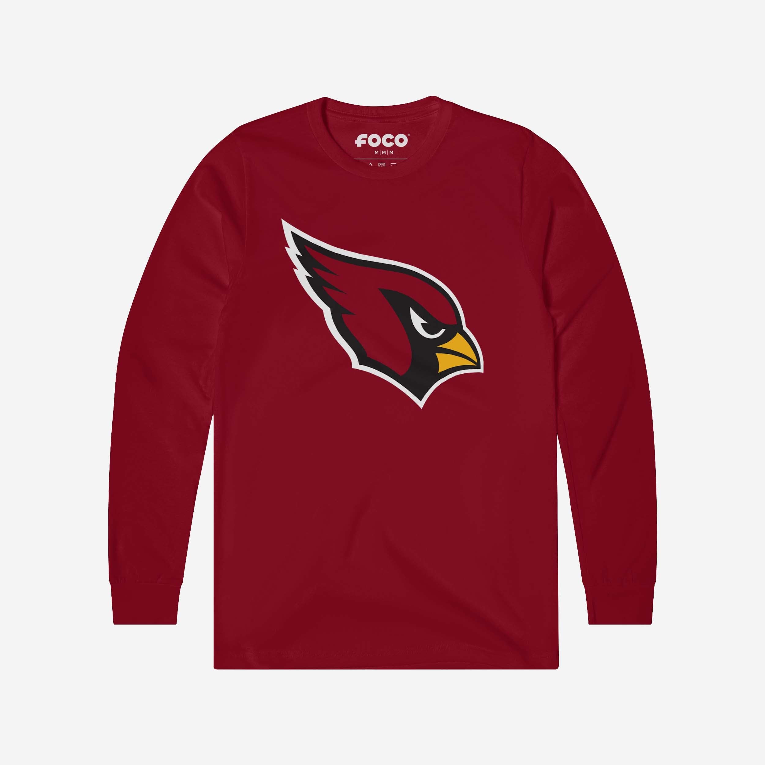 Arizona Cardinals T-shirt à manches longues avec logo principal