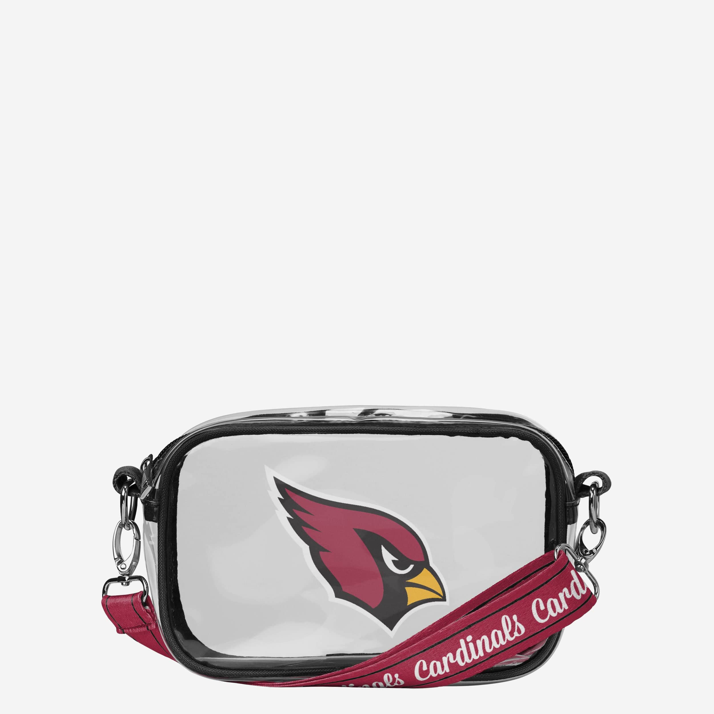 Sac à bandoulière transparent Arizona Cardinals Team Stripe