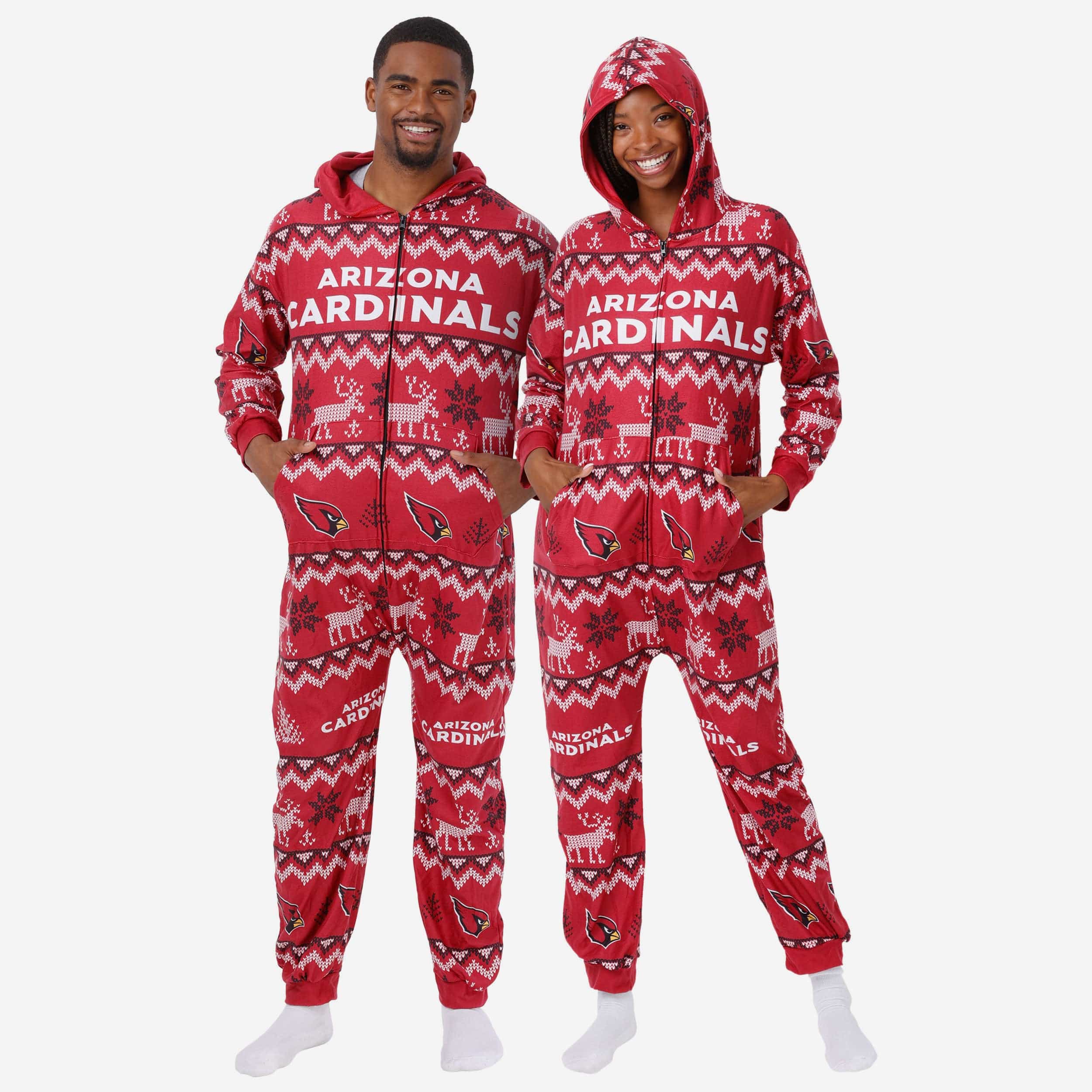 Arizona Cardinals Pyjama une pièce à motif laid