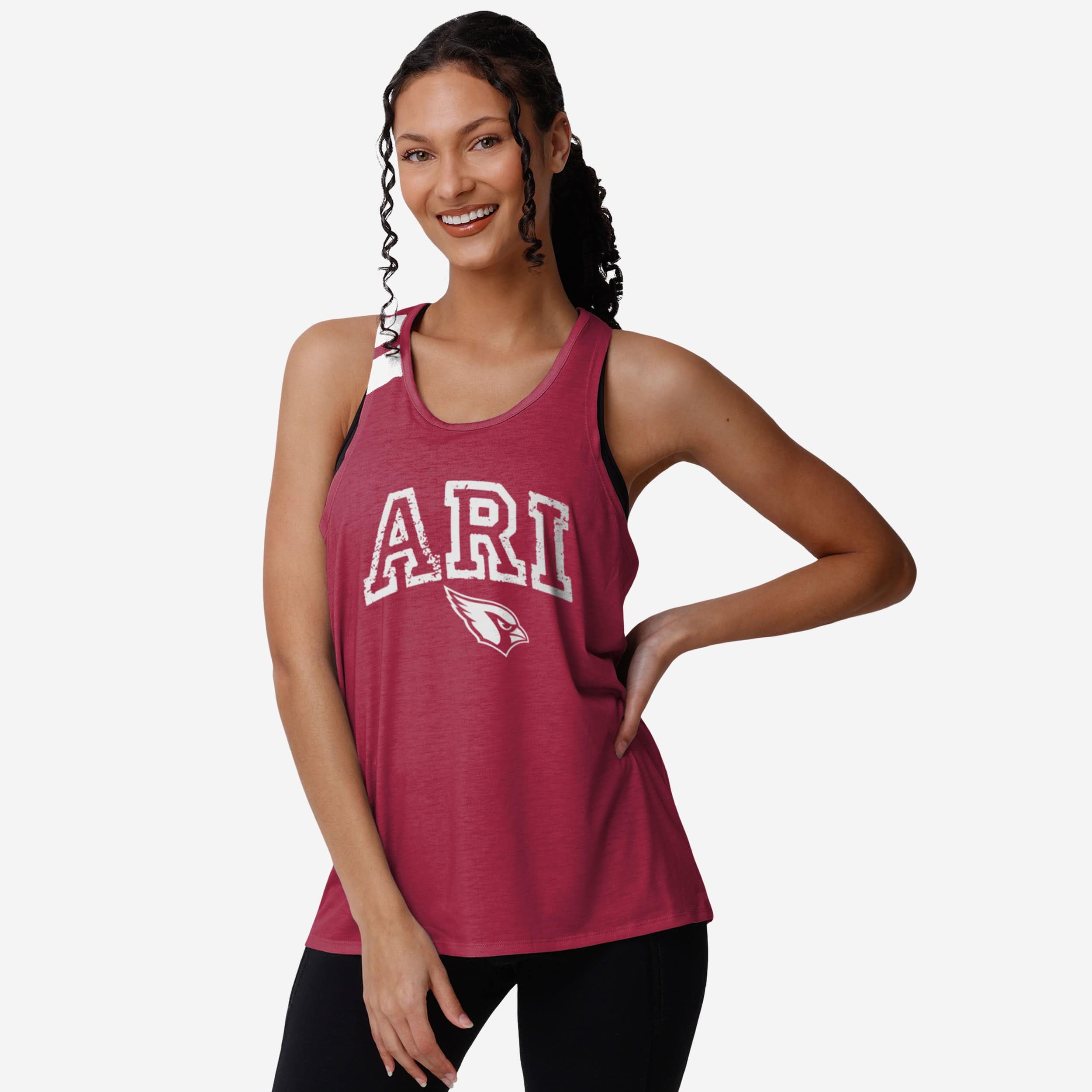 Arizona Cardinals Haut sans manches Team Twist pour femmes
