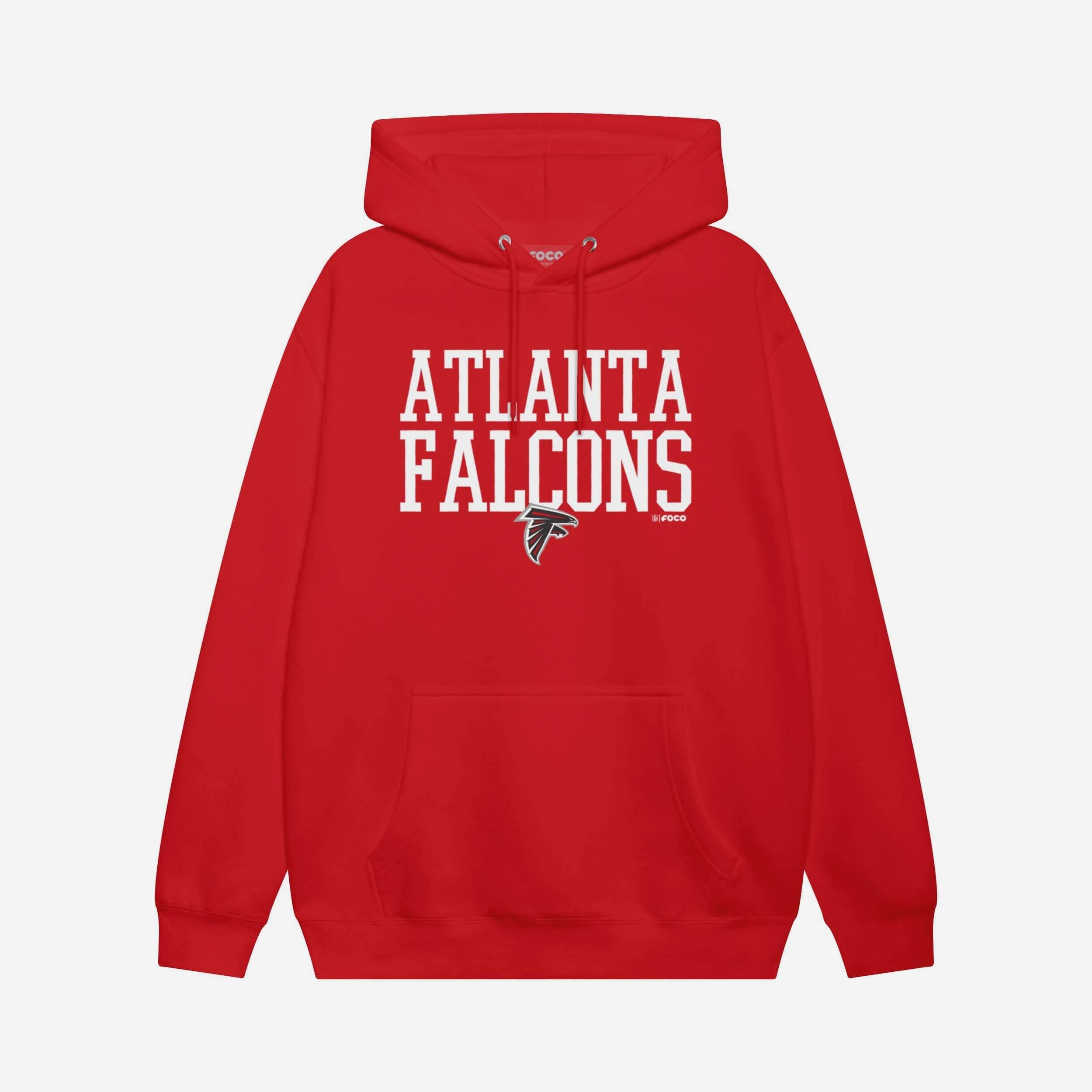 Atlanta Falcons Sweat à capuche avec mot en gras