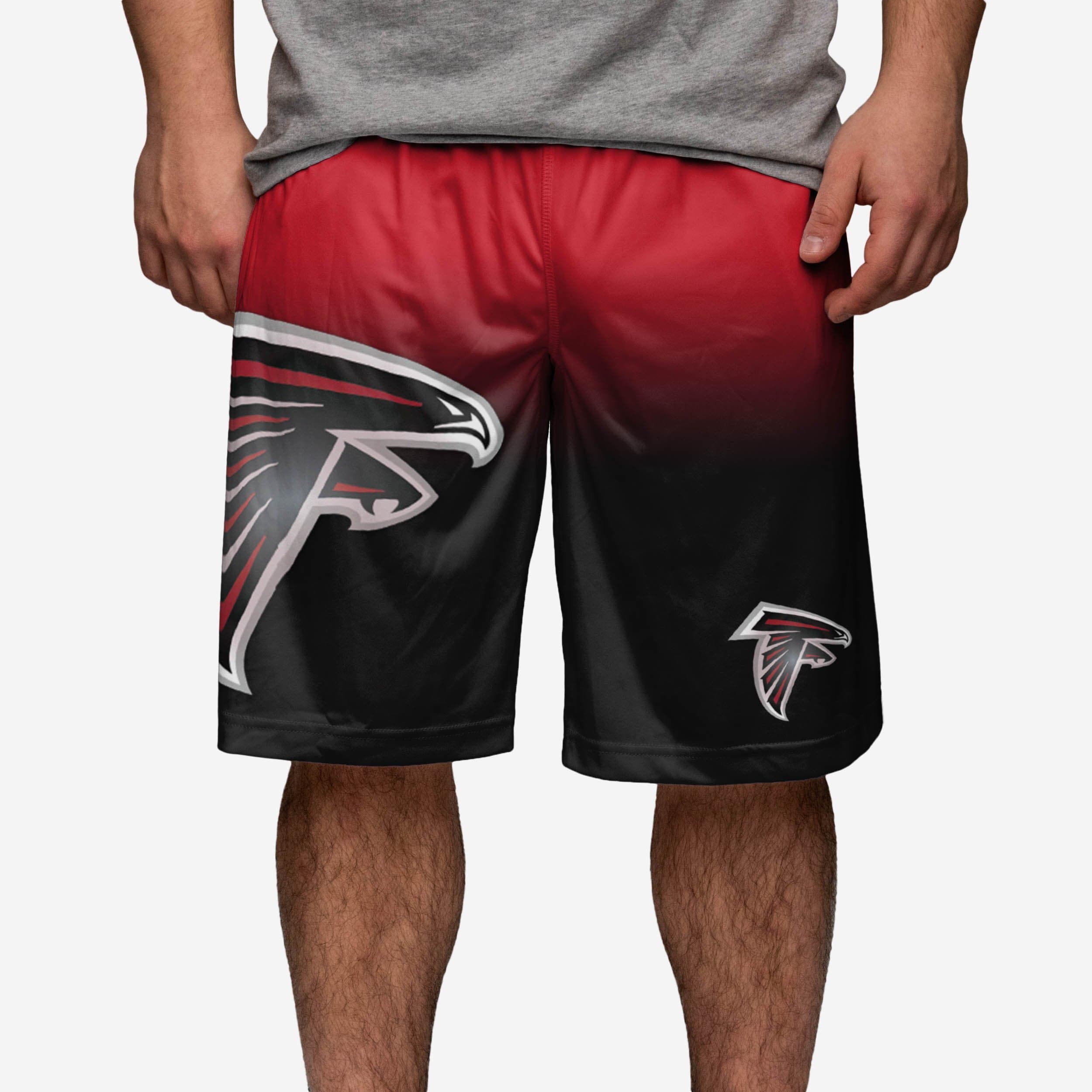 Atlanta Falcons Short d'entraînement dégradé à gros logo