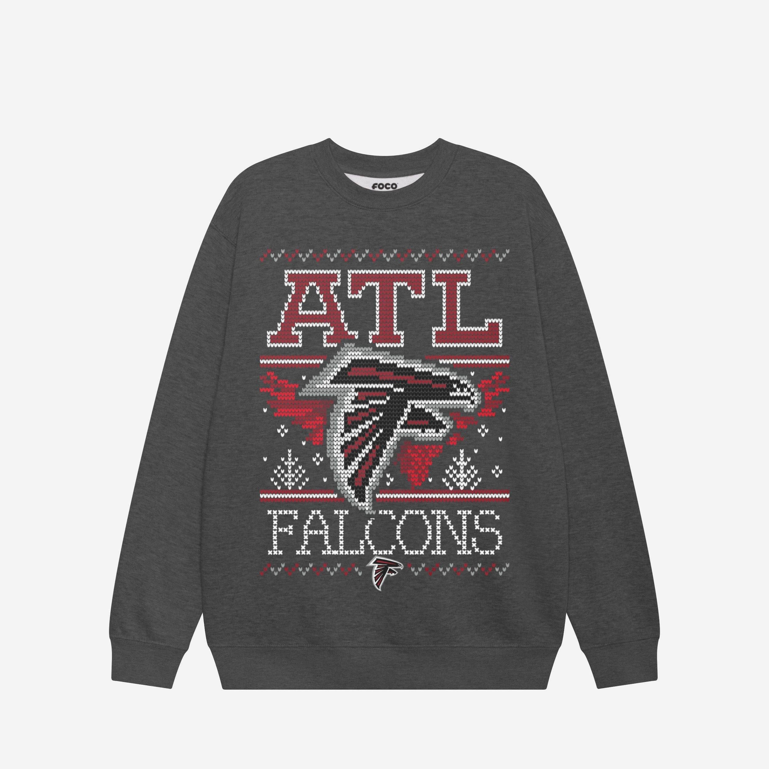 Atlanta Falcons Sweat-shirt à col rond des fêtes