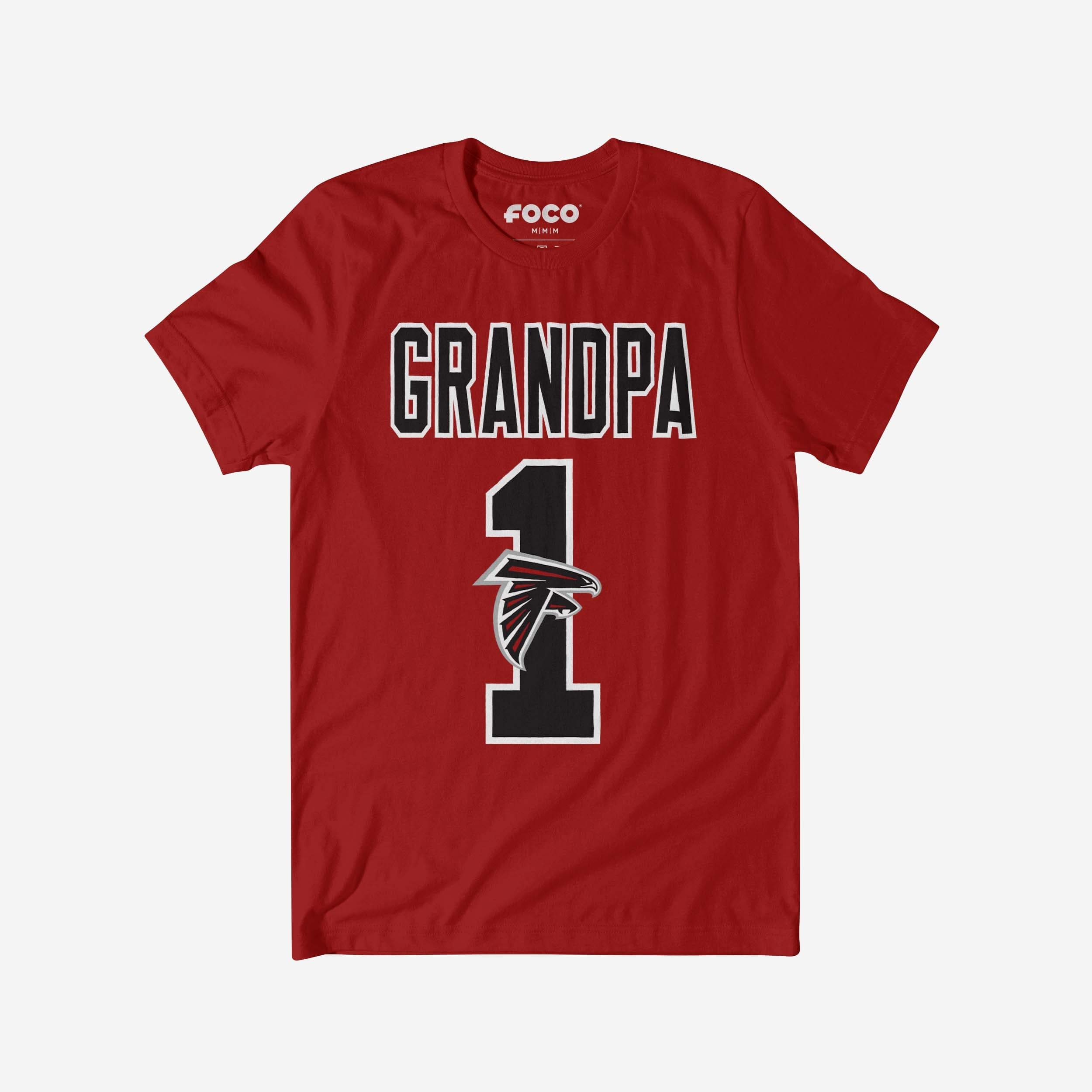 Atlanta Falcons T-shirt grand-père numéro 1