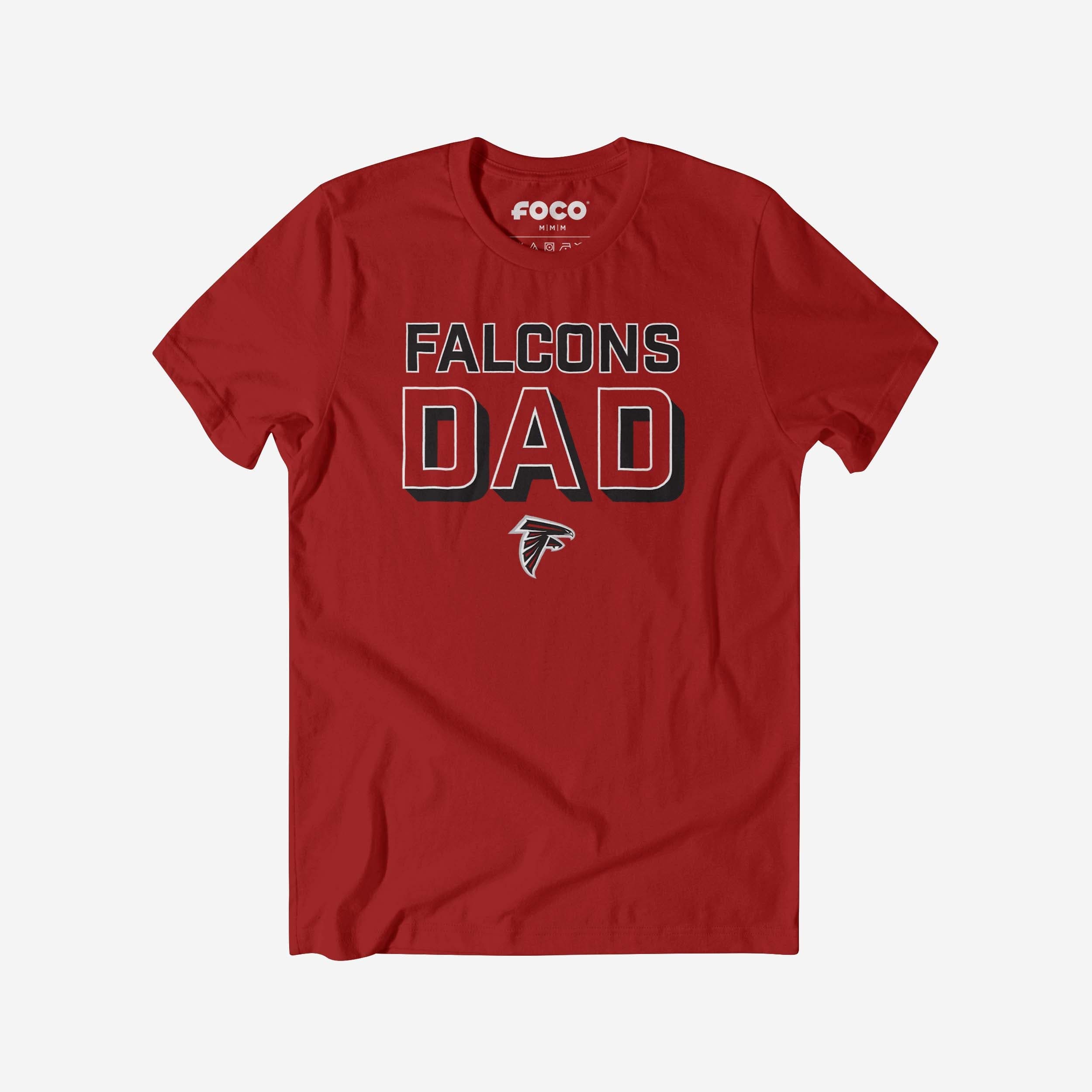 T-shirt papa de l'équipe Atlanta Falcons