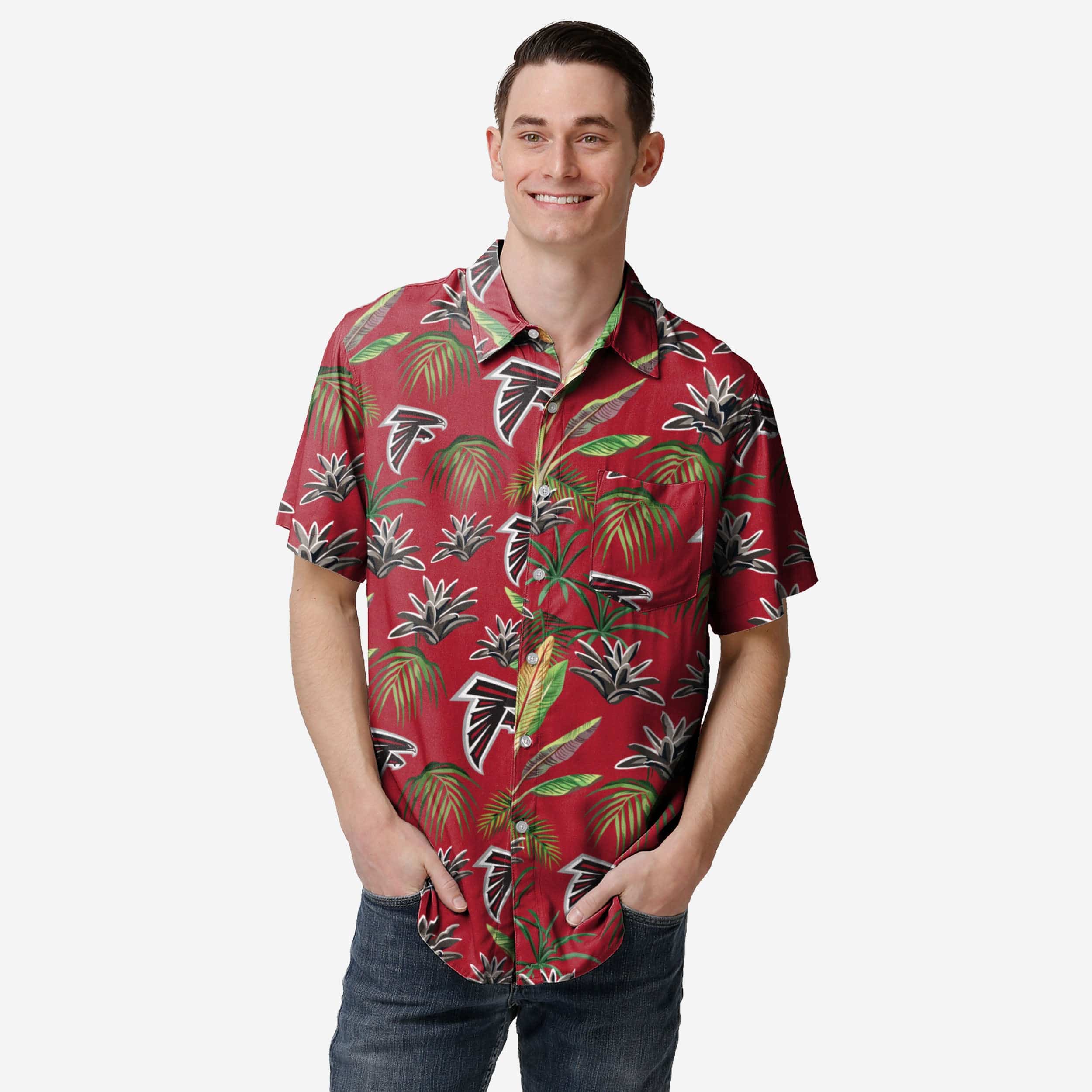 Atlanta Falcons Chemise boutonnée Victory Vacay