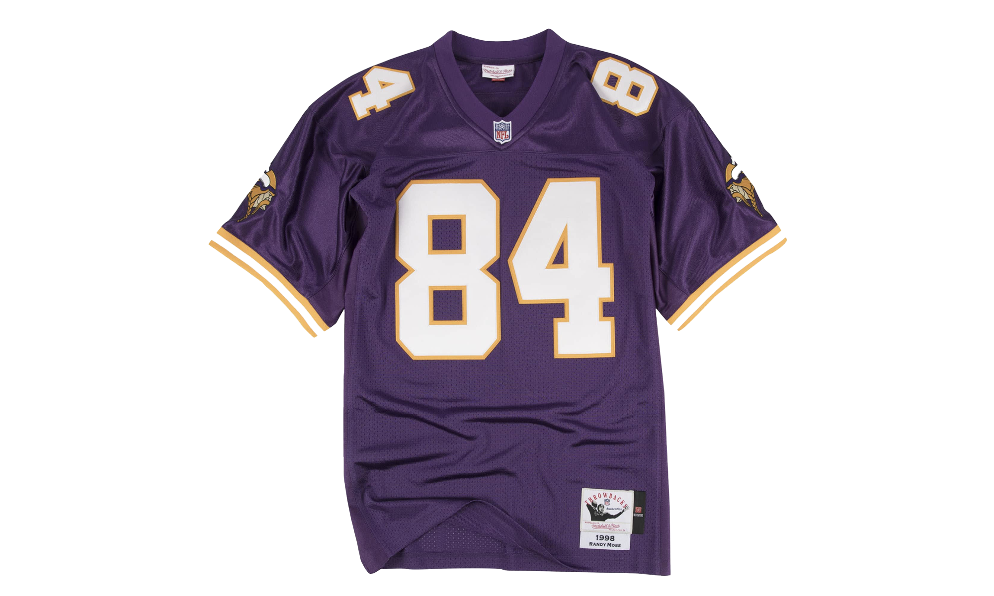 Maillot Authentique "NFL Minnesota Vikings 98 Randy Moss" AJY6GS19018 MVIPURP98RMO