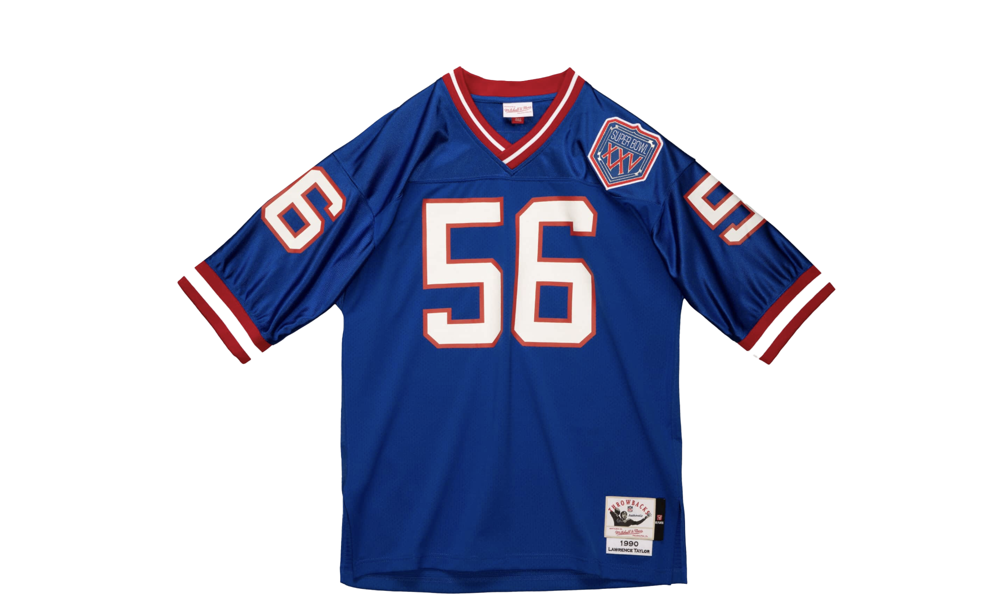 Maillot Authentique "NFL NY Giants 90 Lawrence Taylor" AJY6SB19049 NYGROYA90LTA