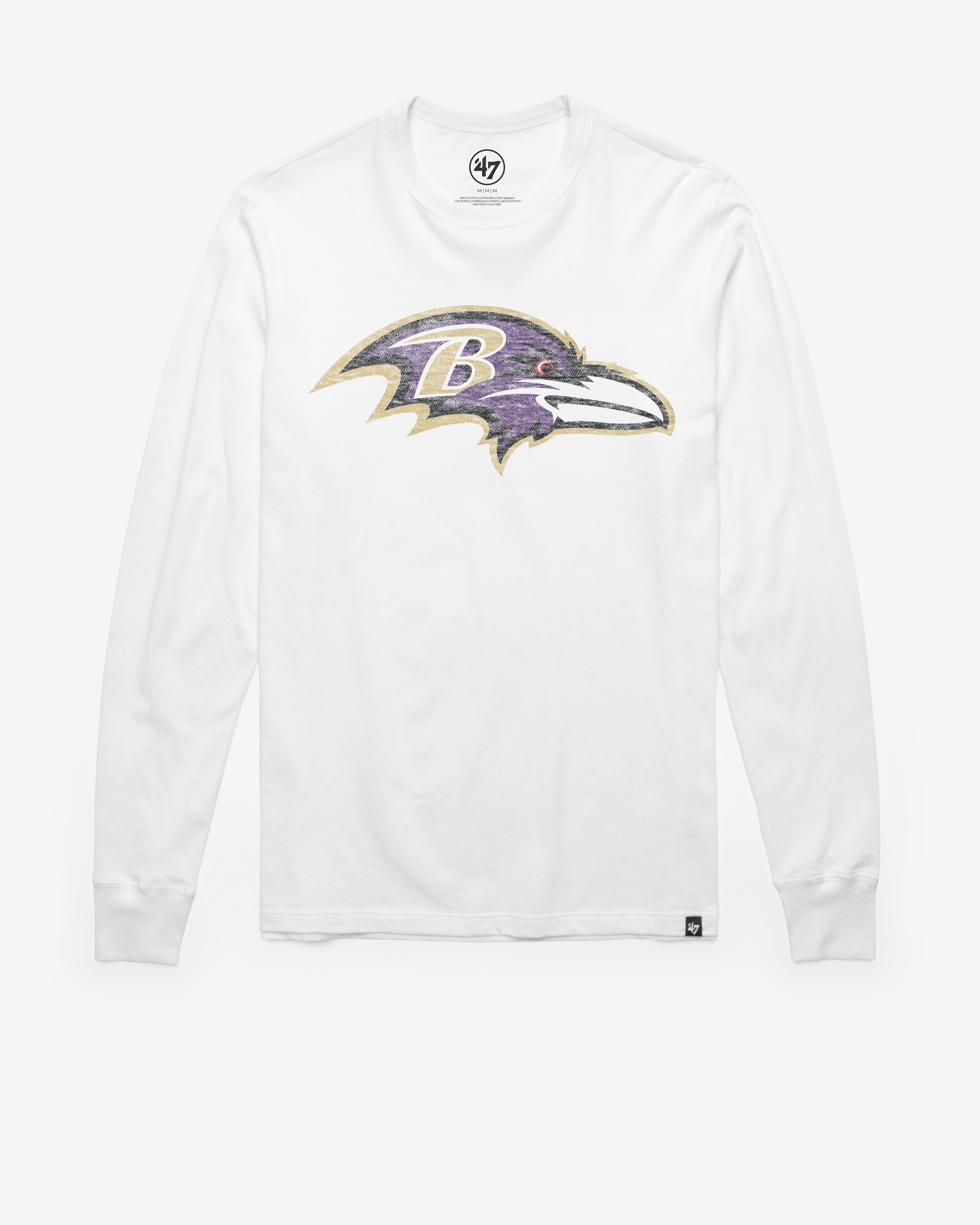 Baltimore Ravens PREMIER '47 FRANKLIN T-SHIRT À MANCHES LONGUES