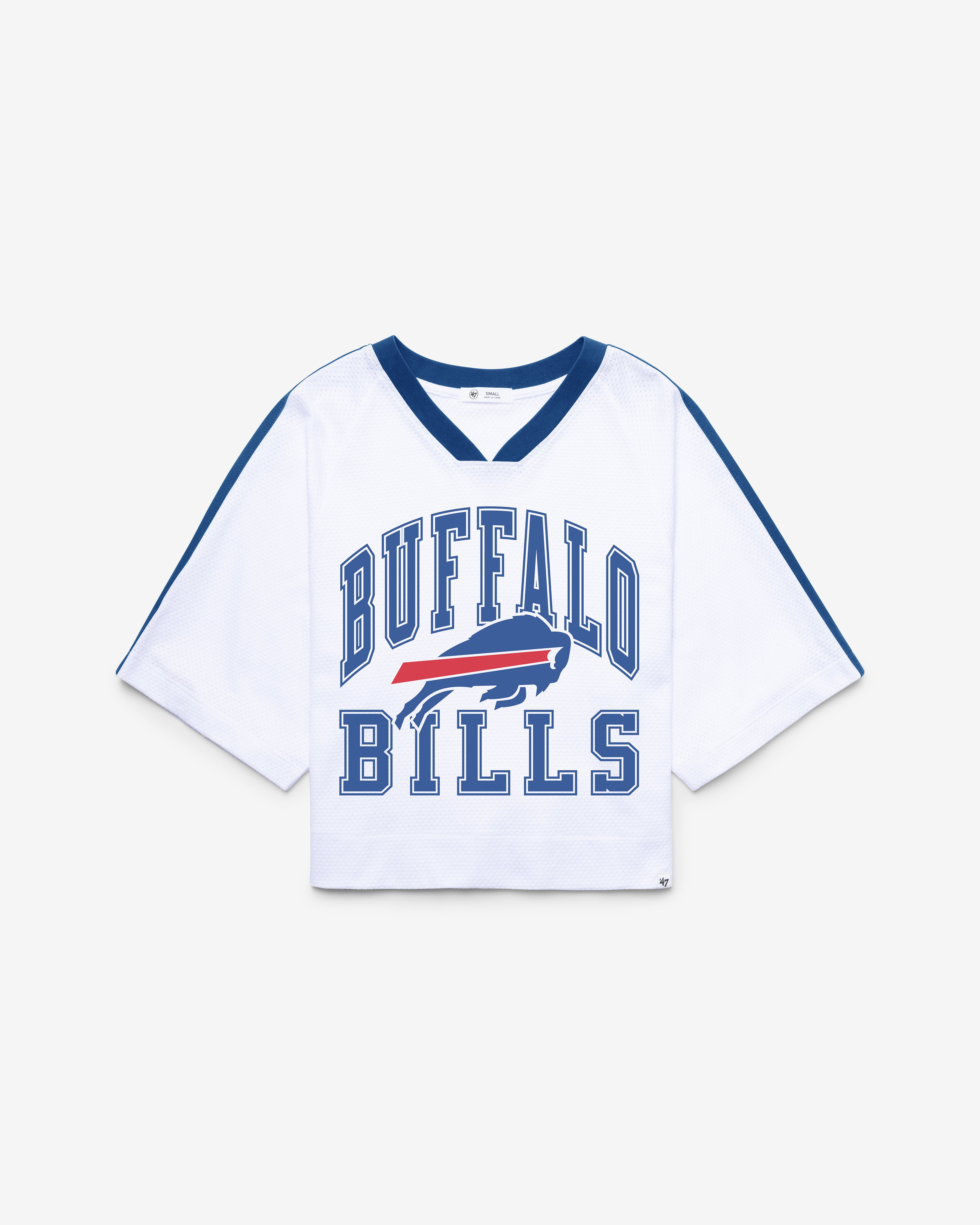 Buffalo Bills BIG OVERARCH '47 MAILLOT RAGLAN À AIGUILLES GOUTTES POUR FEMMES