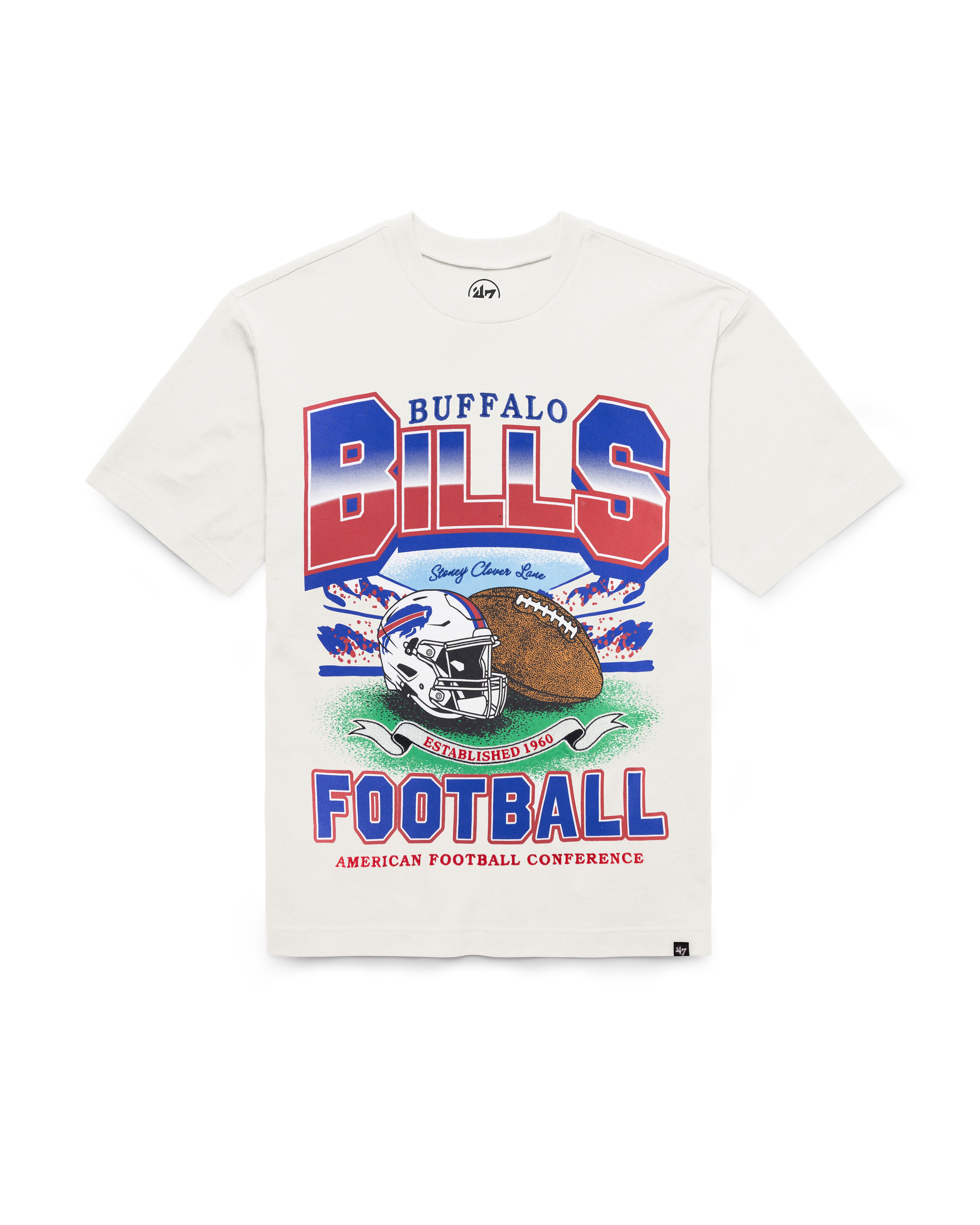 Buffalo Bills STONEY CLOVER LANE X '47 T-SHIRT FONDATION POUR FEMMES