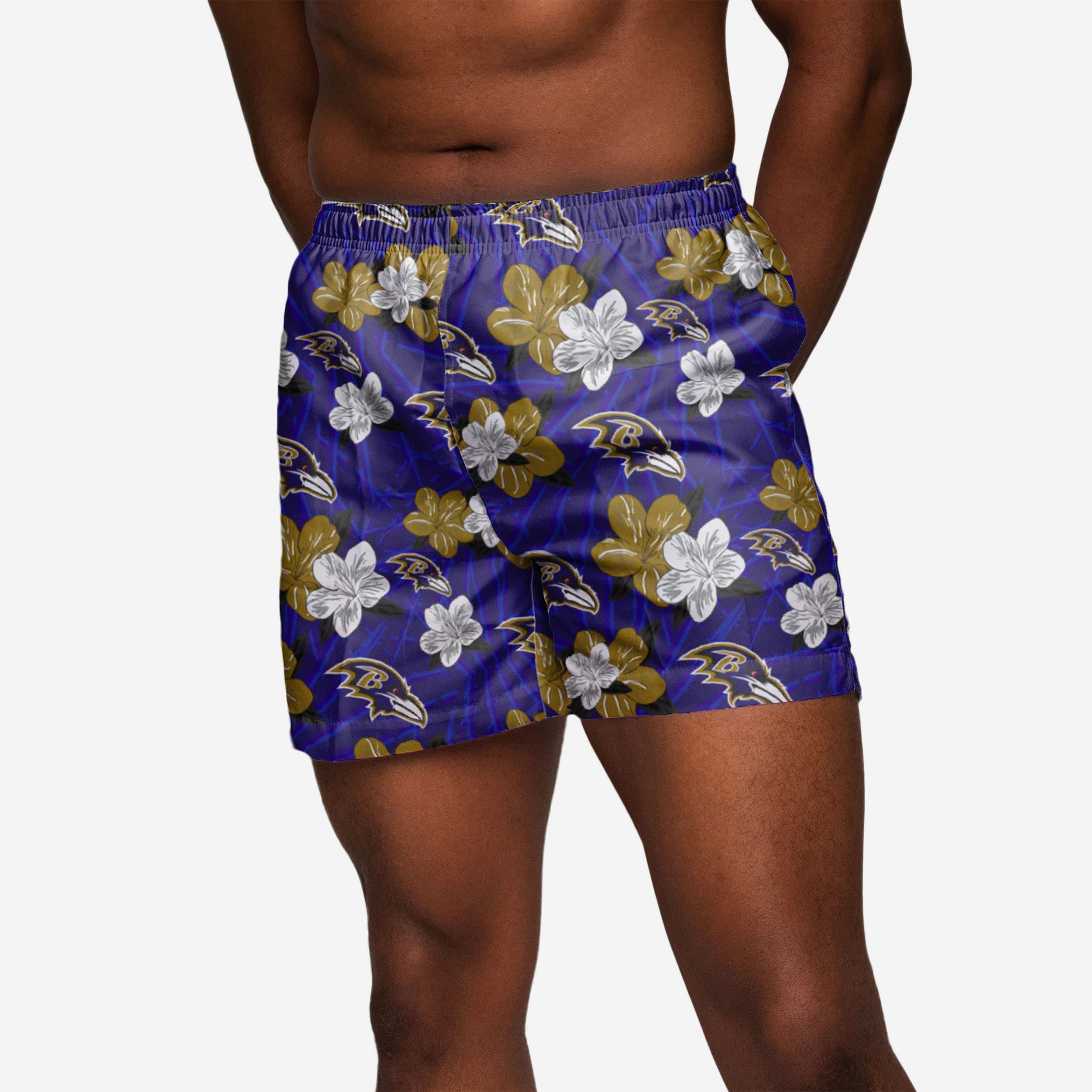 Maillot de bain Baltimore Ravens Hibiscus