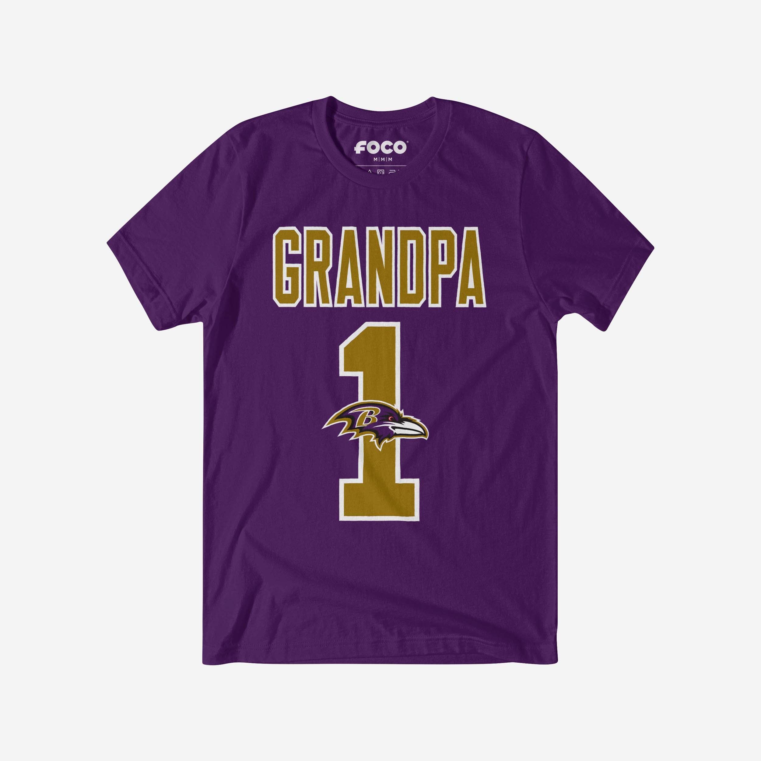 Baltimore Ravens T-shirt grand-père numéro 1