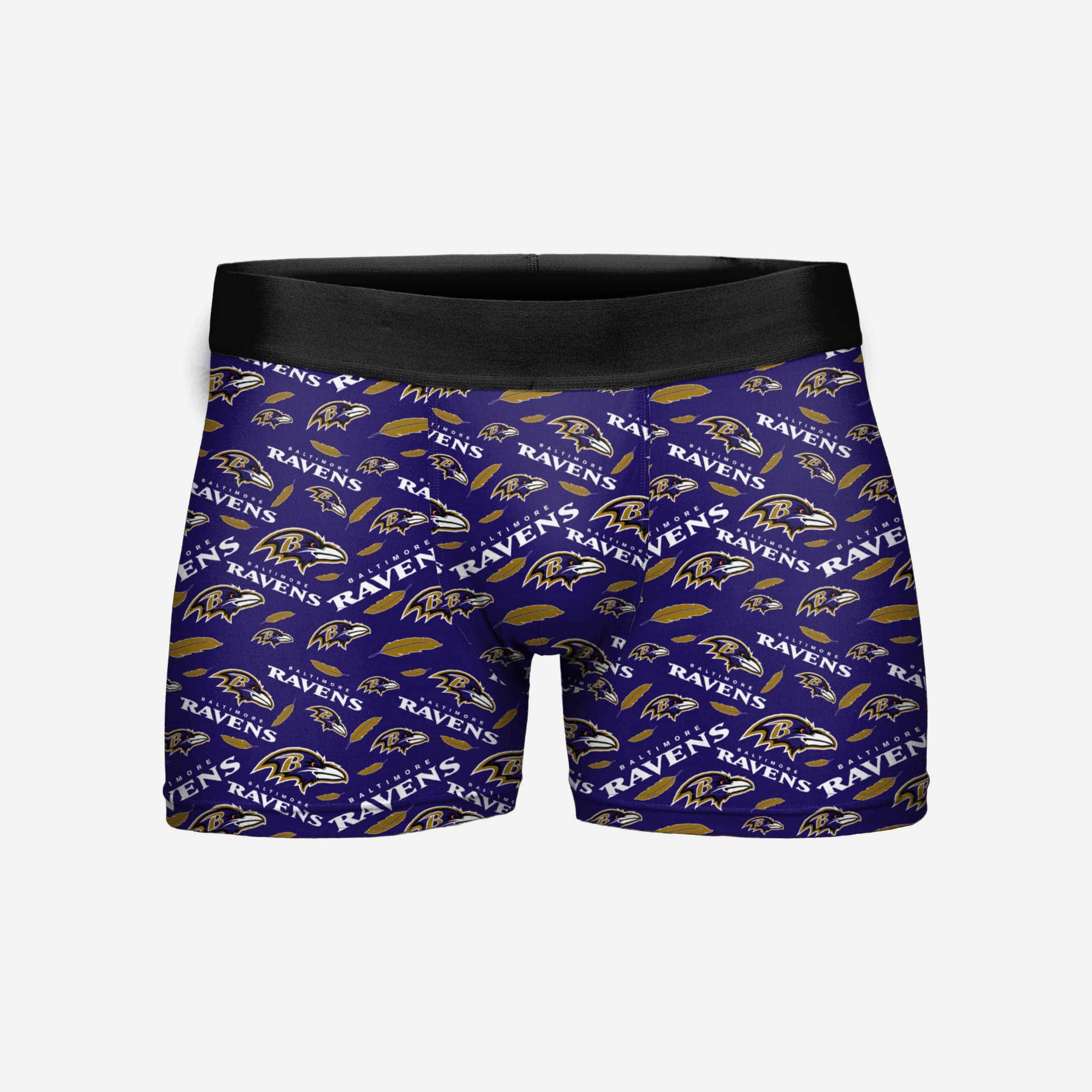 Sous-vêtements à logo répété Baltimore Ravens