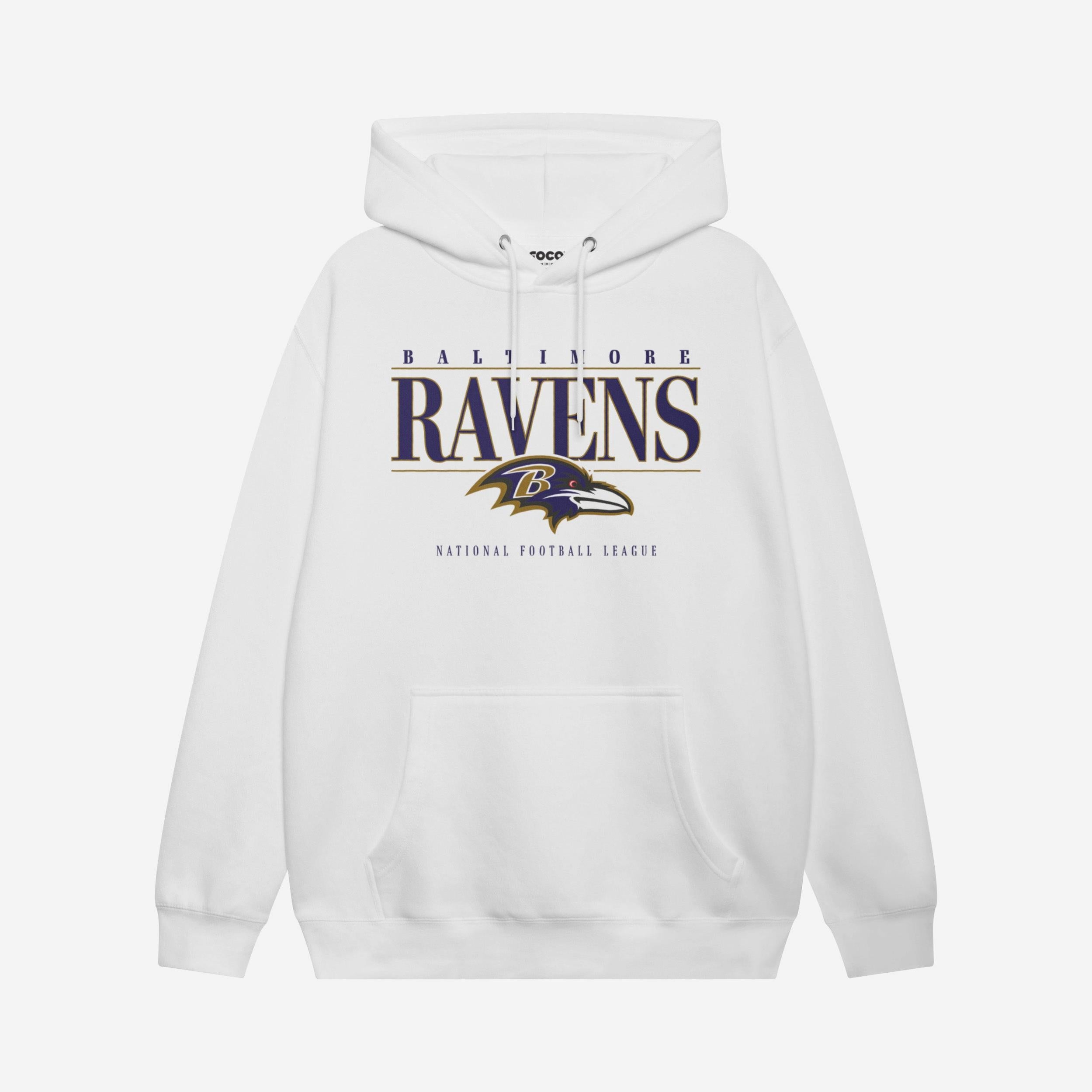 Sweat à capuche Baltimore Ravens Signature Bar