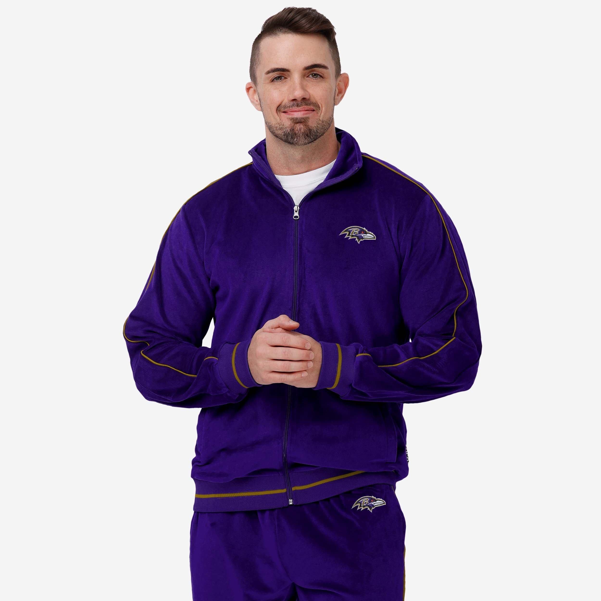 Baltimore Ravens Haut zippé en velours