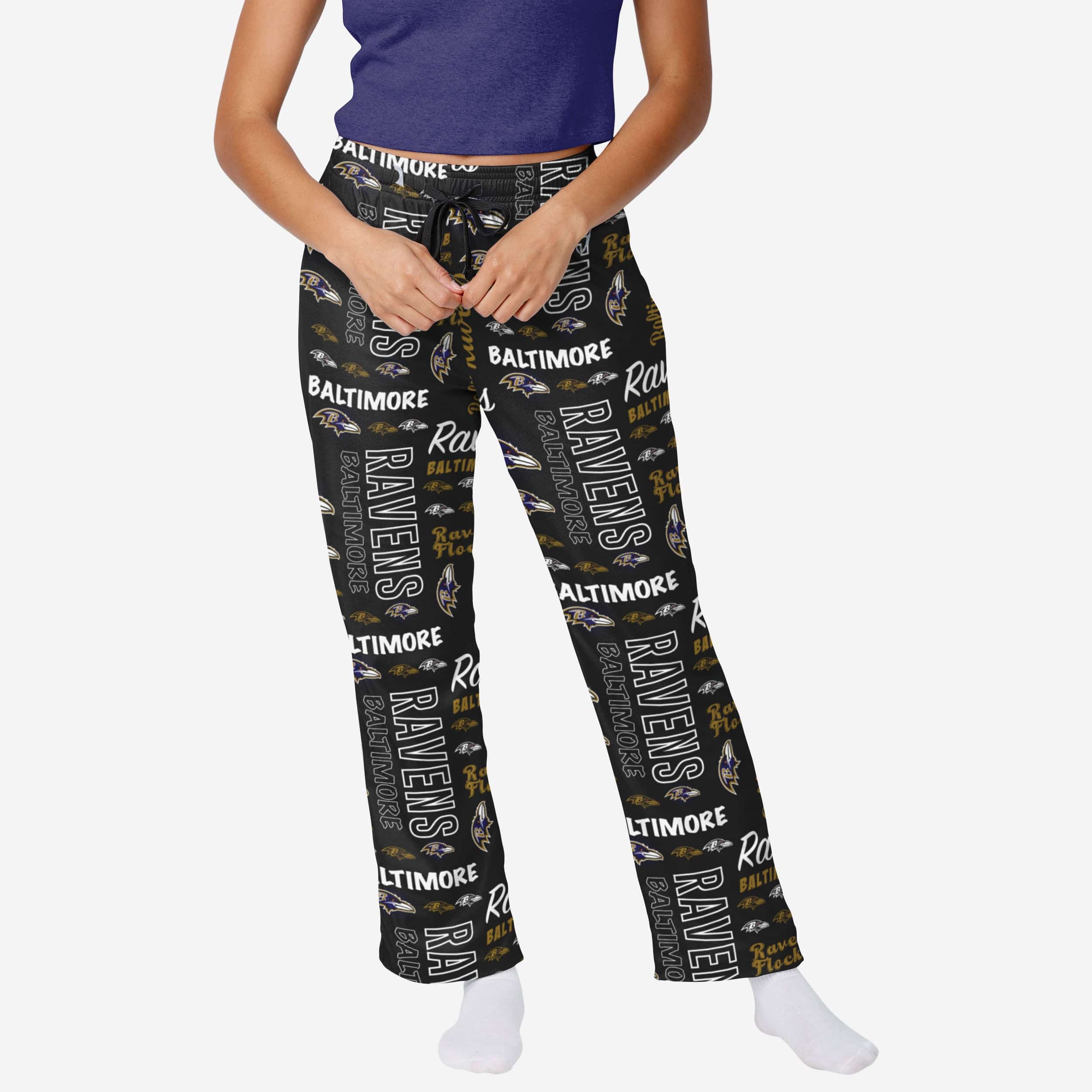 Baltimore Ravens Pantalon de survêtement mini imprimé pour femme