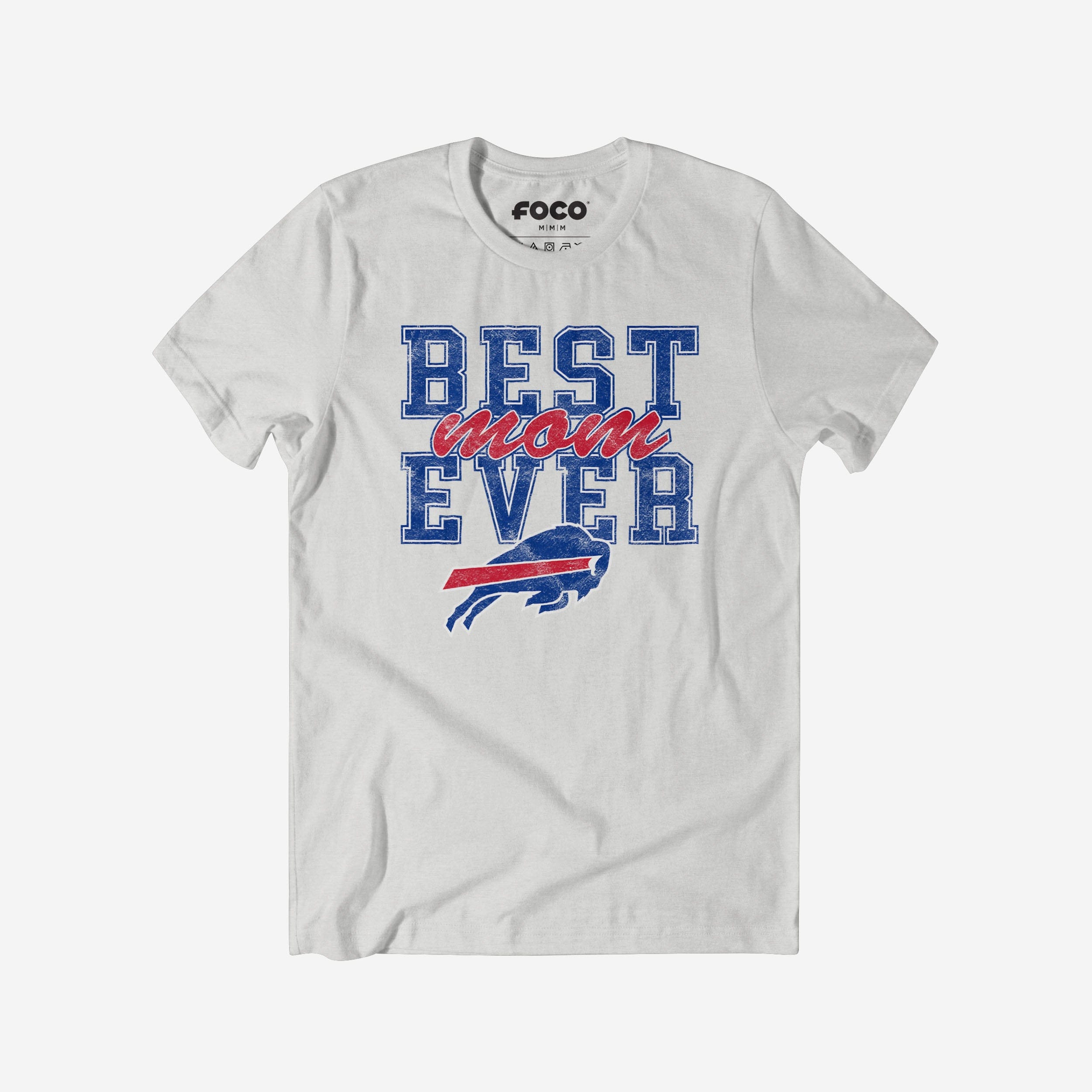 Buffalo Bills T-shirt empilé la meilleure maman de tous les temps