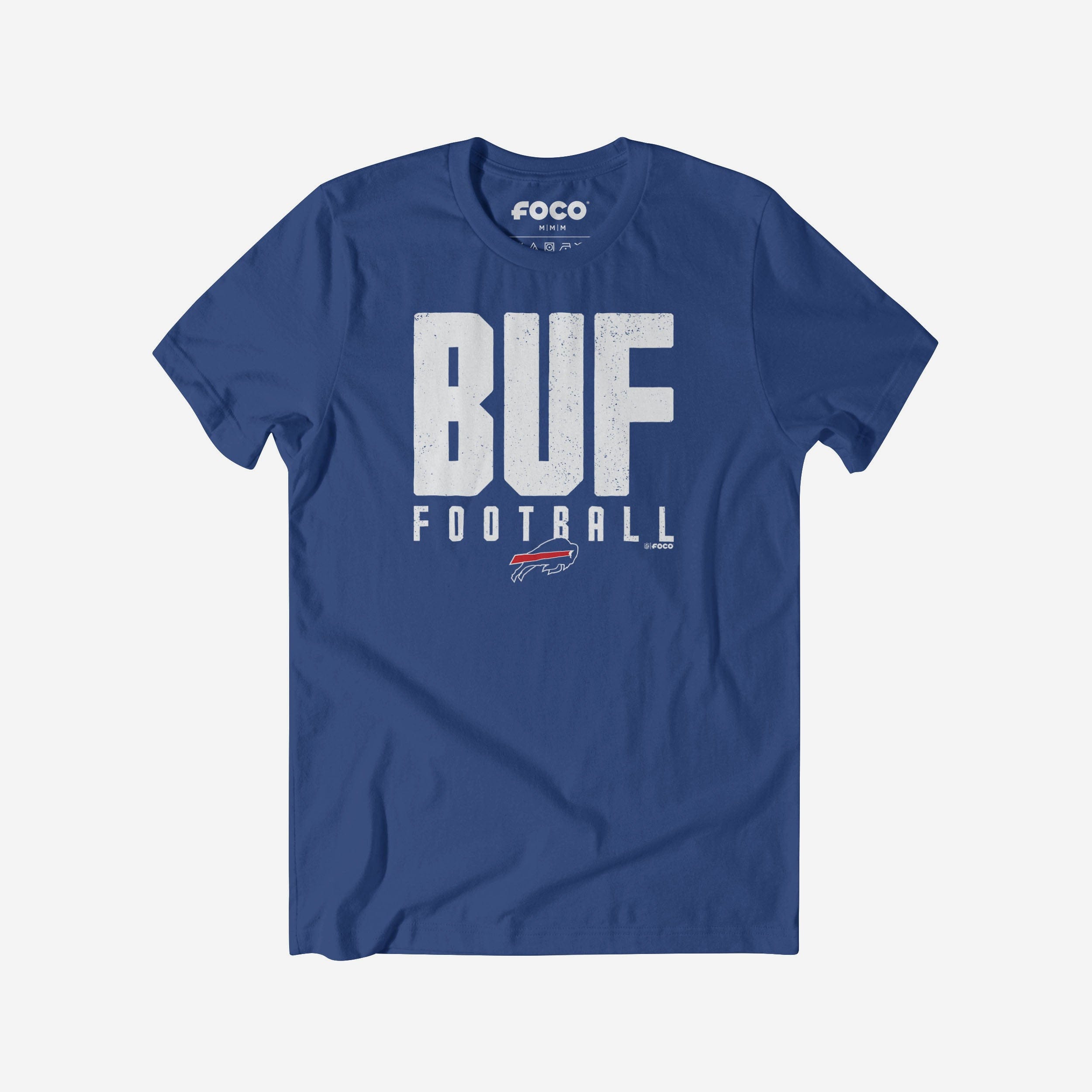 Buffalo Bills T-shirt avec mot-symbole initial de la ville