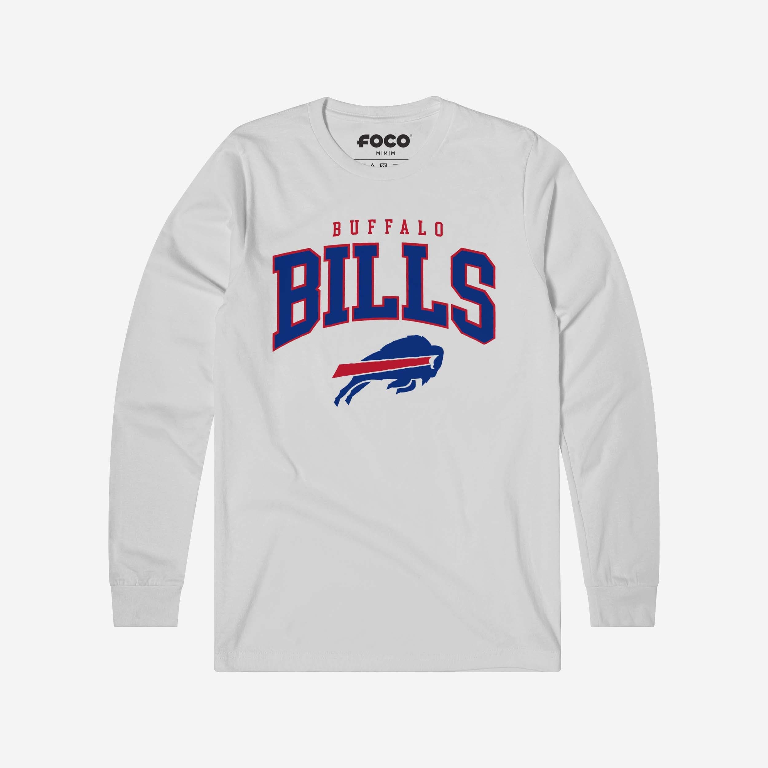 Buffalo Bills T-shirt à manches longues avec logo classique