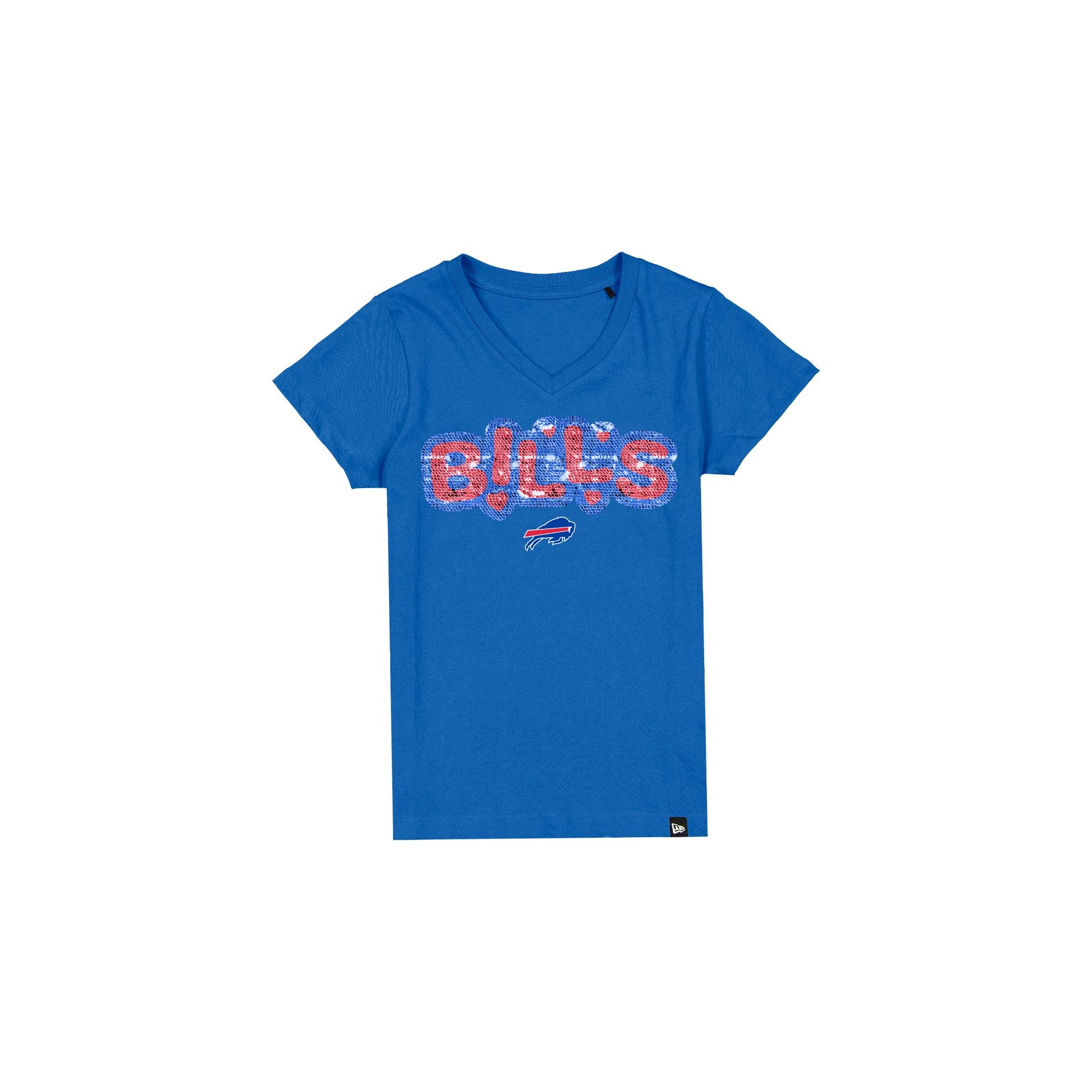 Buffalo Bills T-shirt à paillettes pour filles