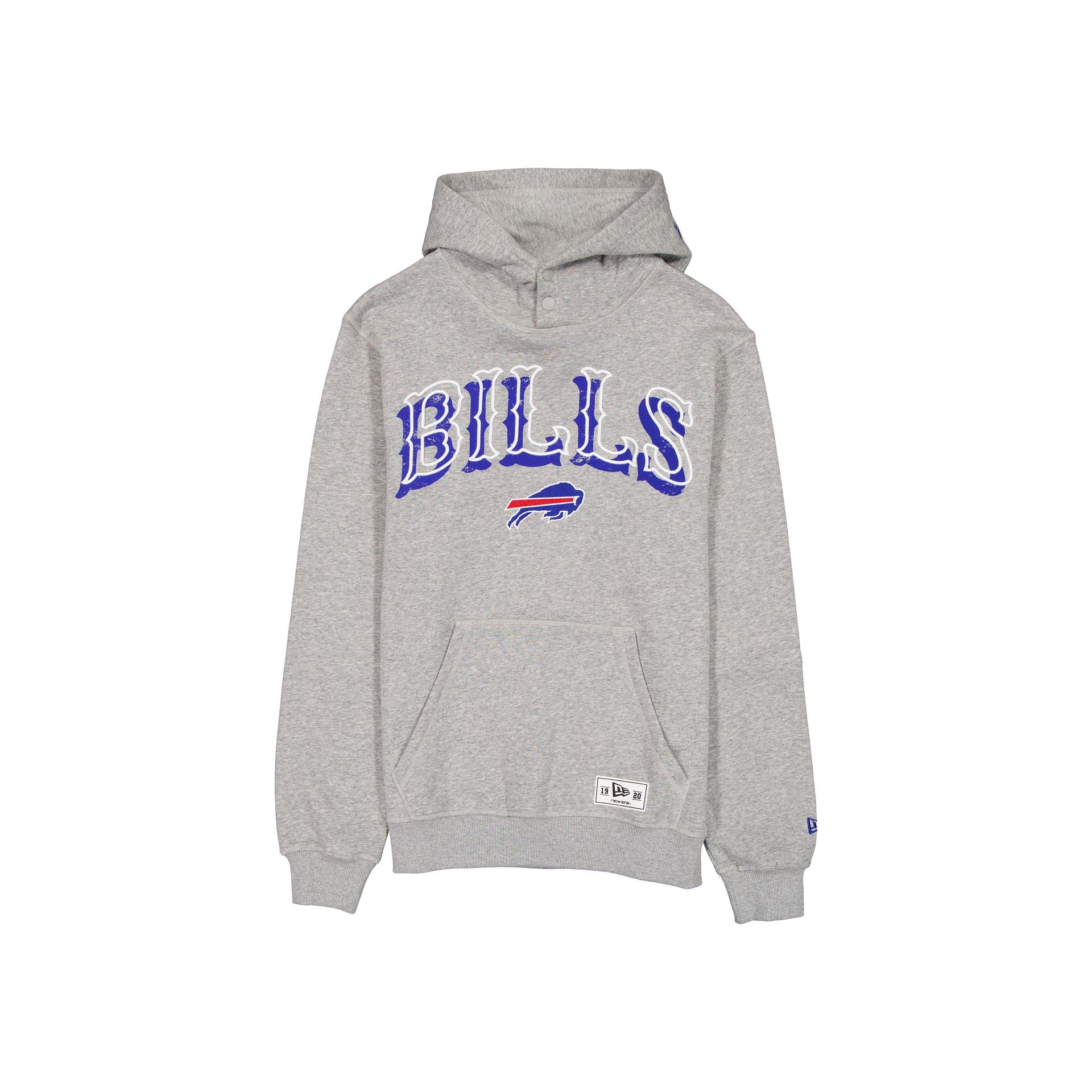 Buffalo Bills Sweat à capuche universitaire gris chiné