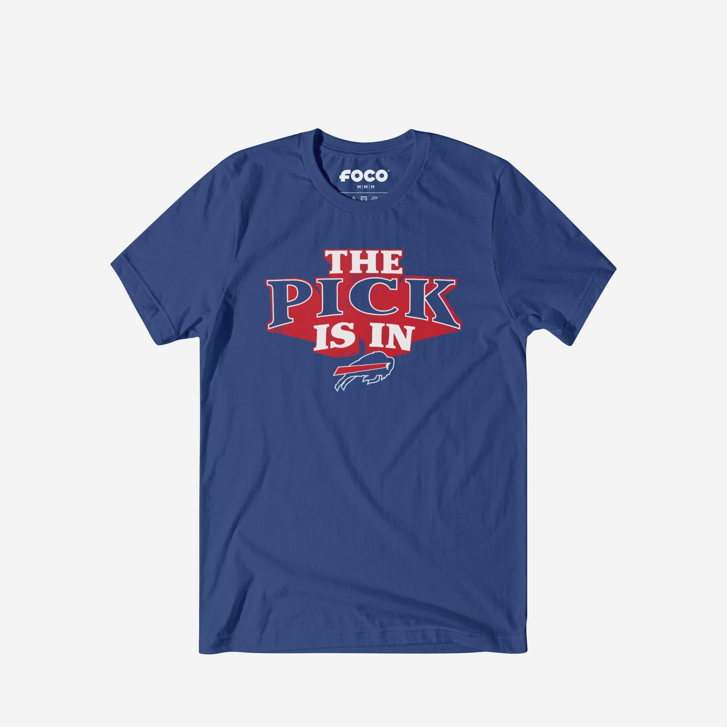 Le choix Buffalo Bills est en t-shirt