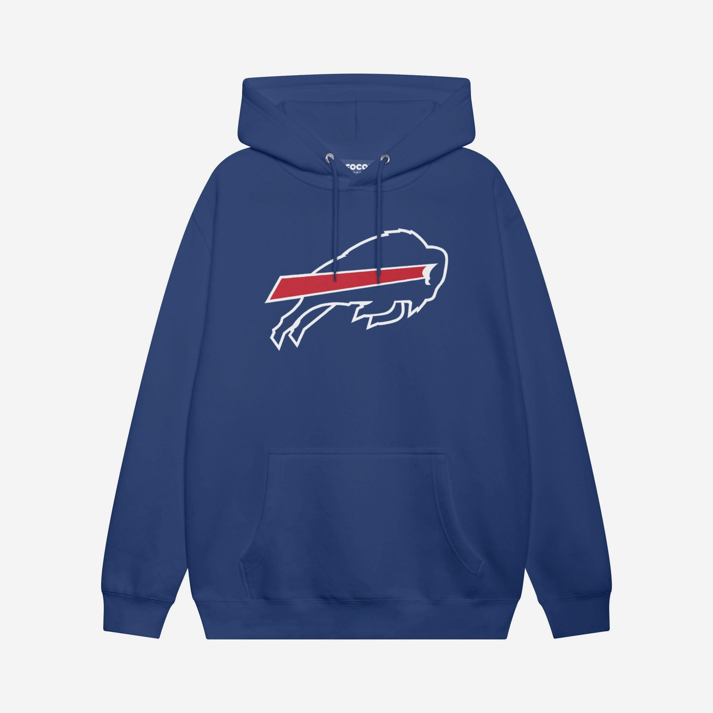 Sweat à capuche avec logo principal Buffalo Bills