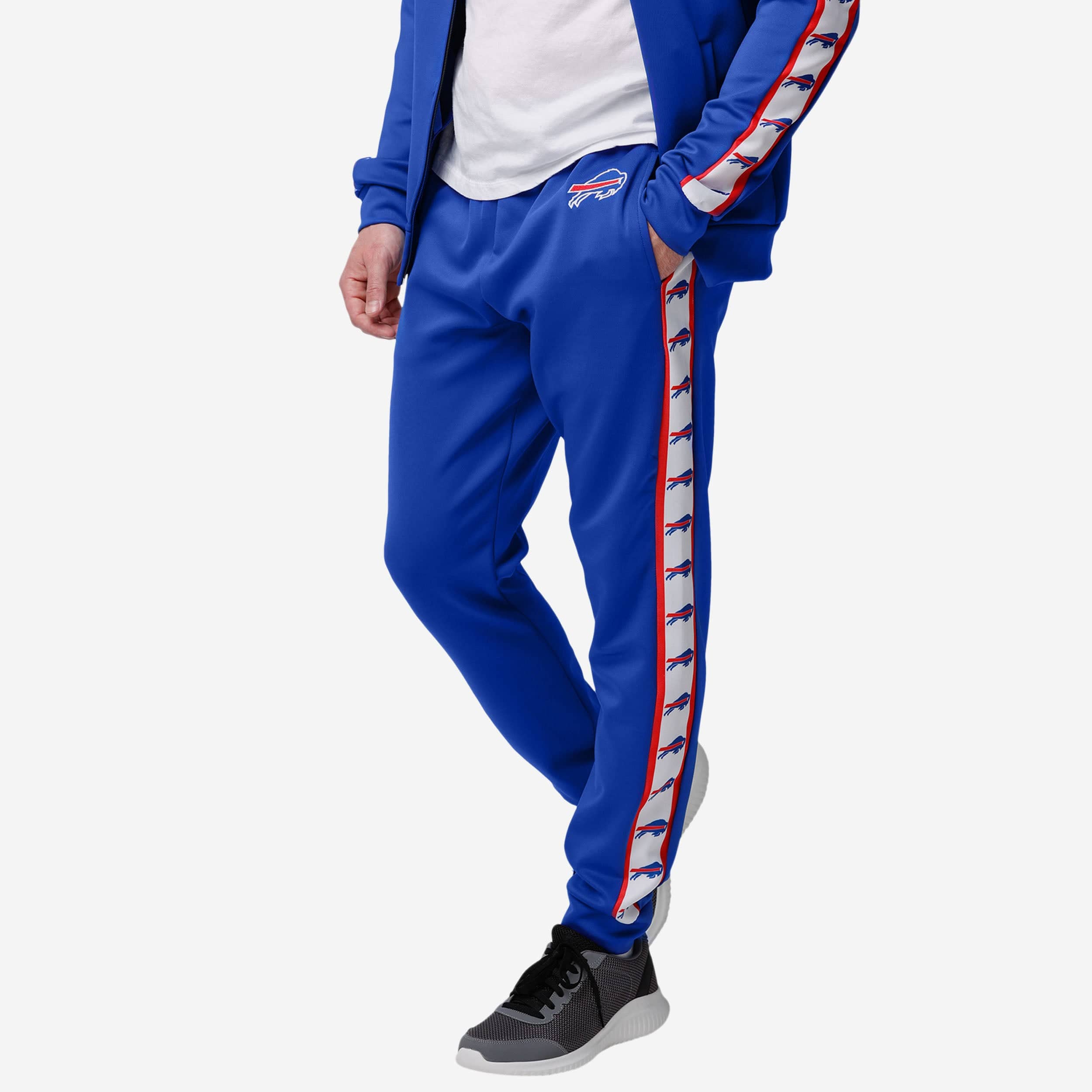 Buffalo Bills Pantalon de survêtement à logo rayé