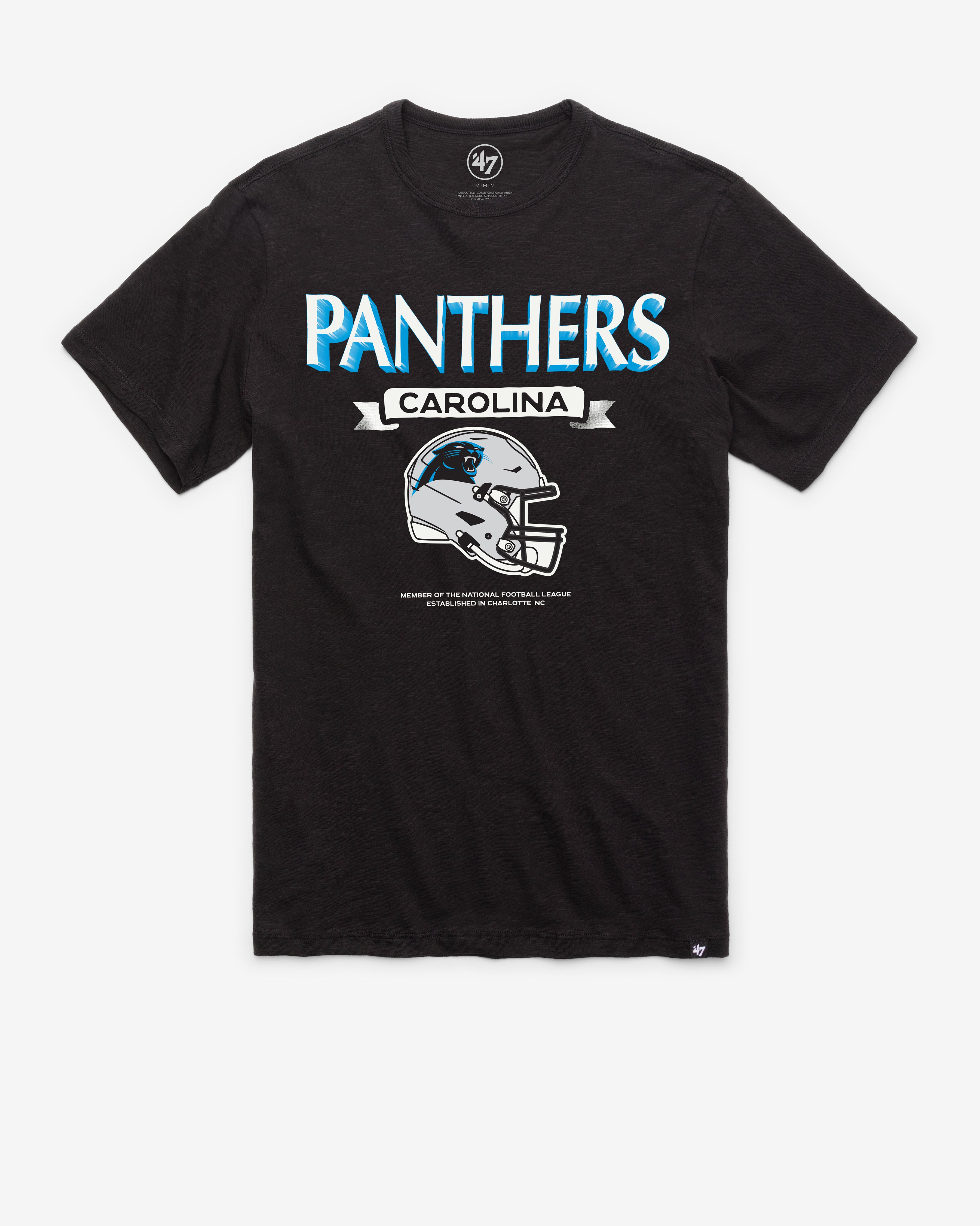 Carolina Panthers T-shirt SCRUM LONGUE DURÉE '47