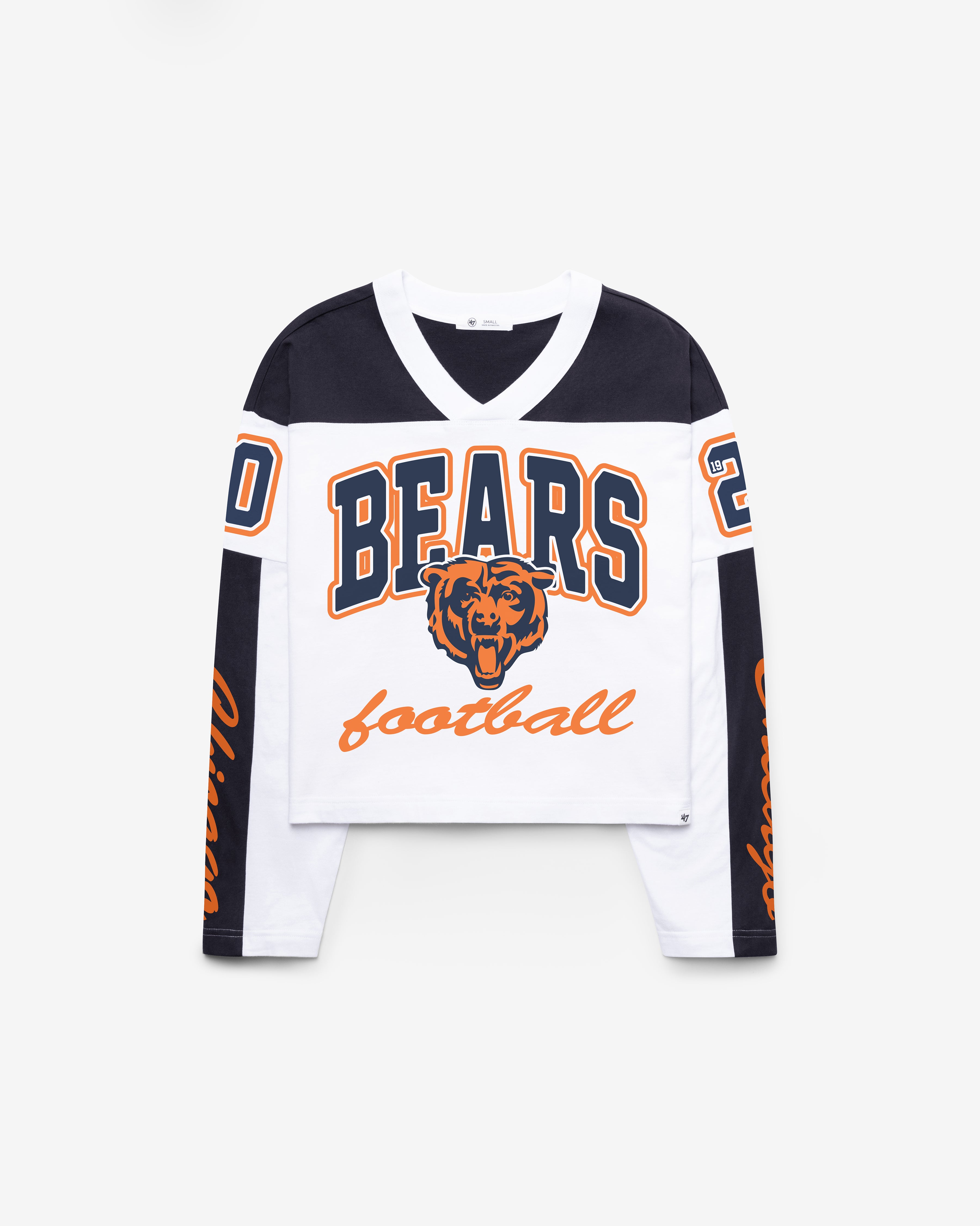 Chicago Bears EXCLAMATION '47 T-SHIRT EN JERSEY METRO FEMME