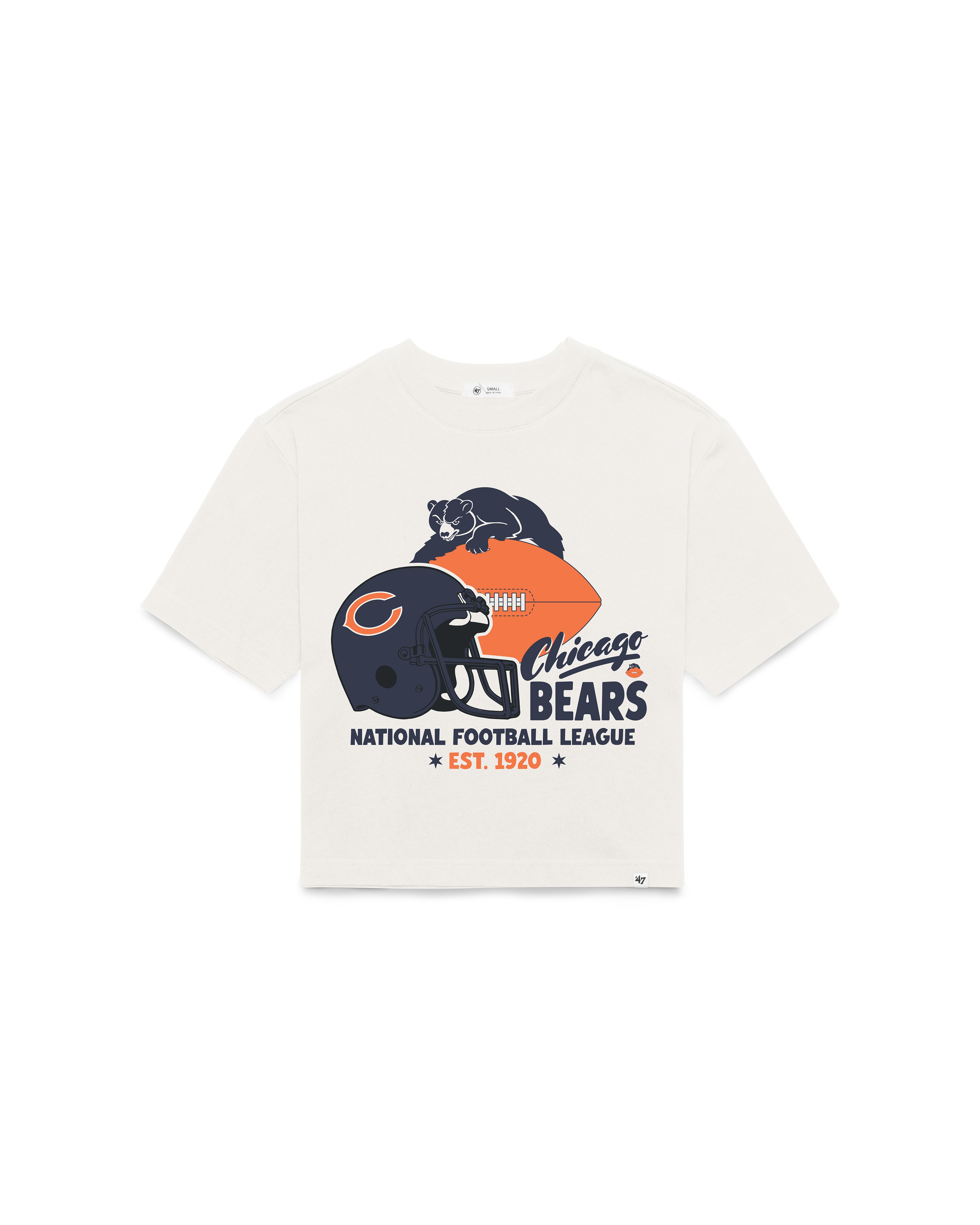 Chicago Bears HISTORIQUE VARSITY HOUSE '47 T-SHIRT REED CITY POUR FEMMES