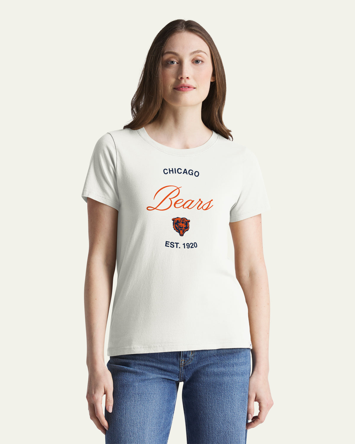Chicago Bears TEAM ENERGY '47 T-SHIRT DE TOUS LES JOURS POUR FEMMES