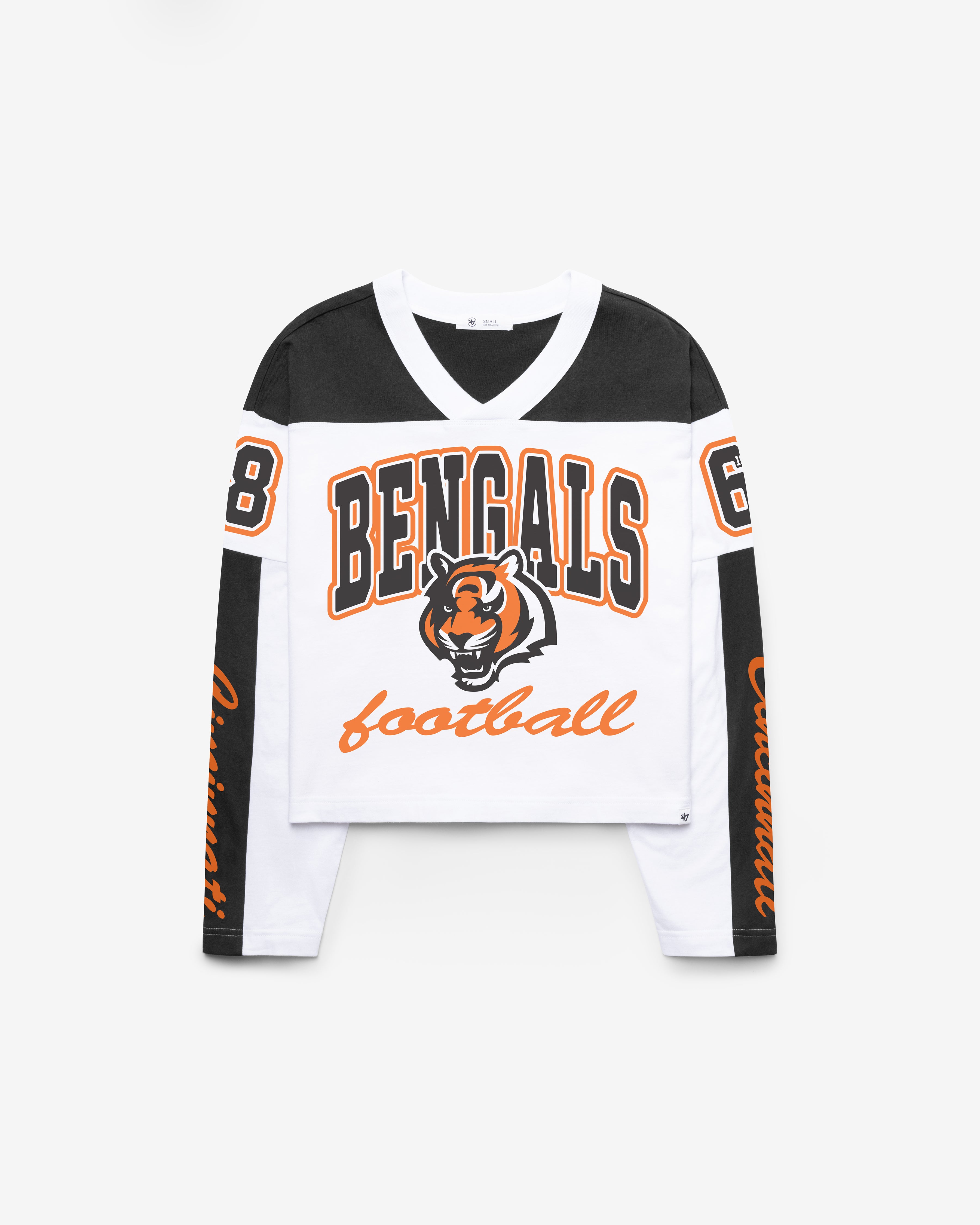 Cincinnati Bengals EXCLAMATION '47 T-SHIRT EN JERSEY METRO FEMME