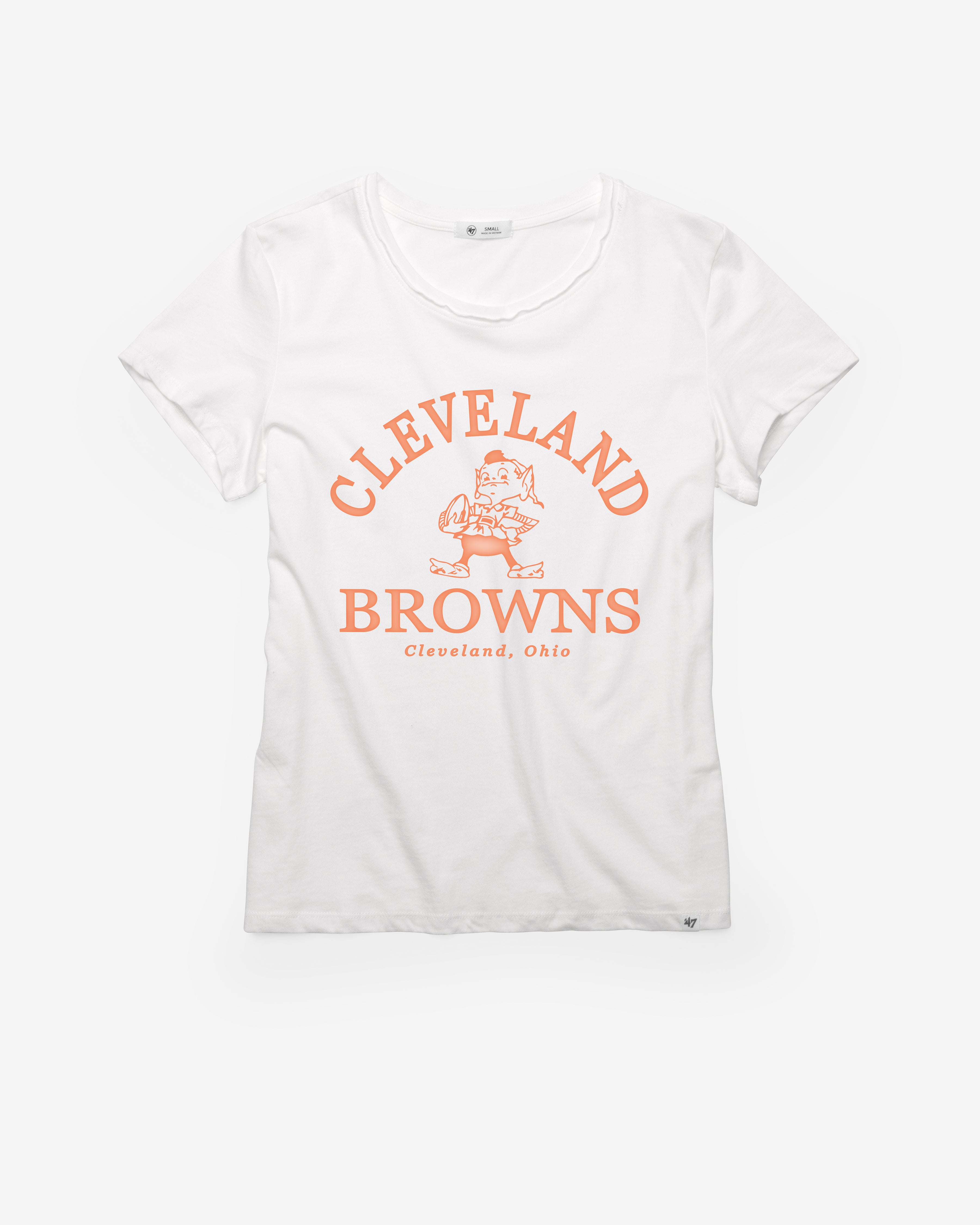 Cleveland Browns NOUVEAU DÉPART HISTORIQUE '47 FRANKIE TEE FEMME