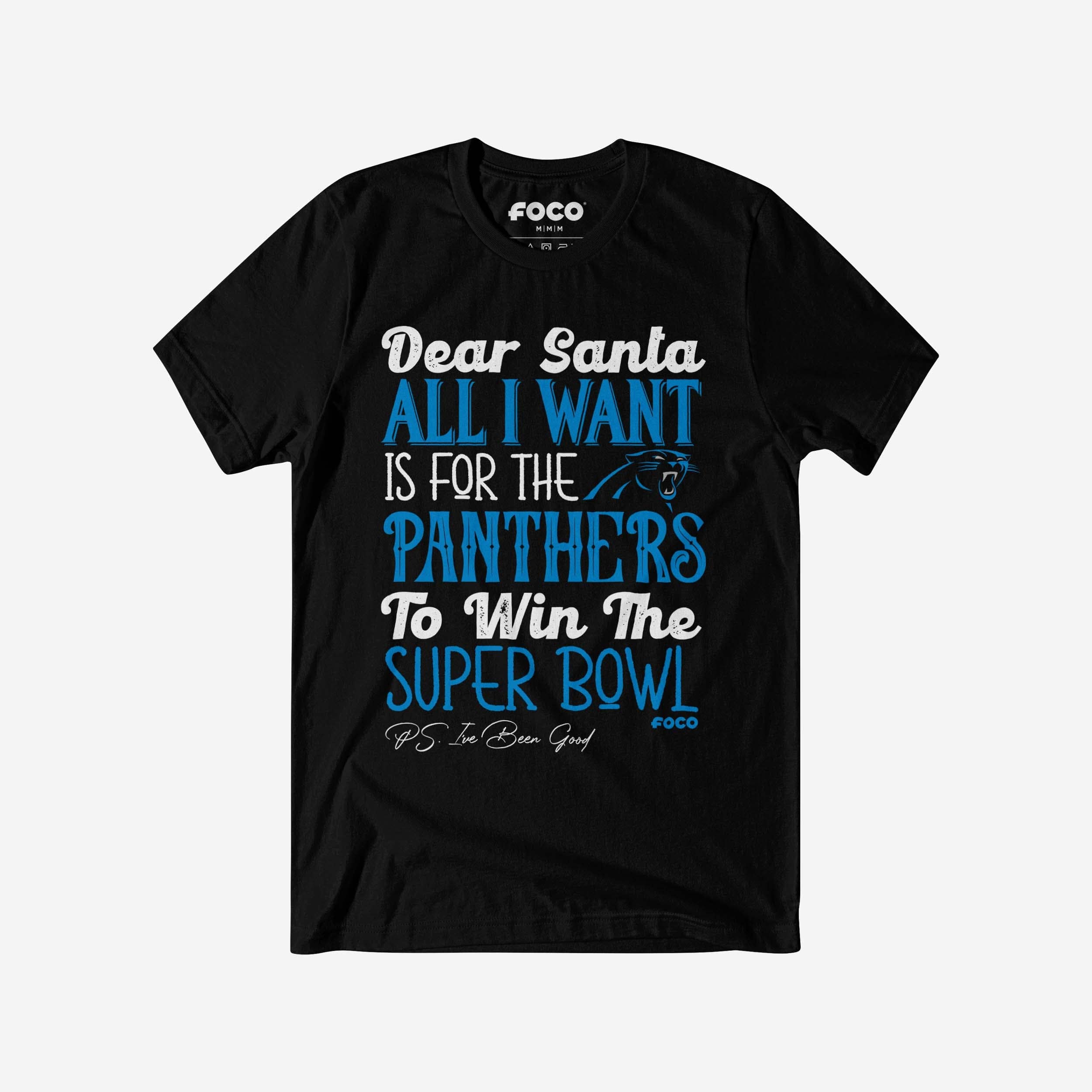 Carolina Panthers T-shirt Tout ce que je veux