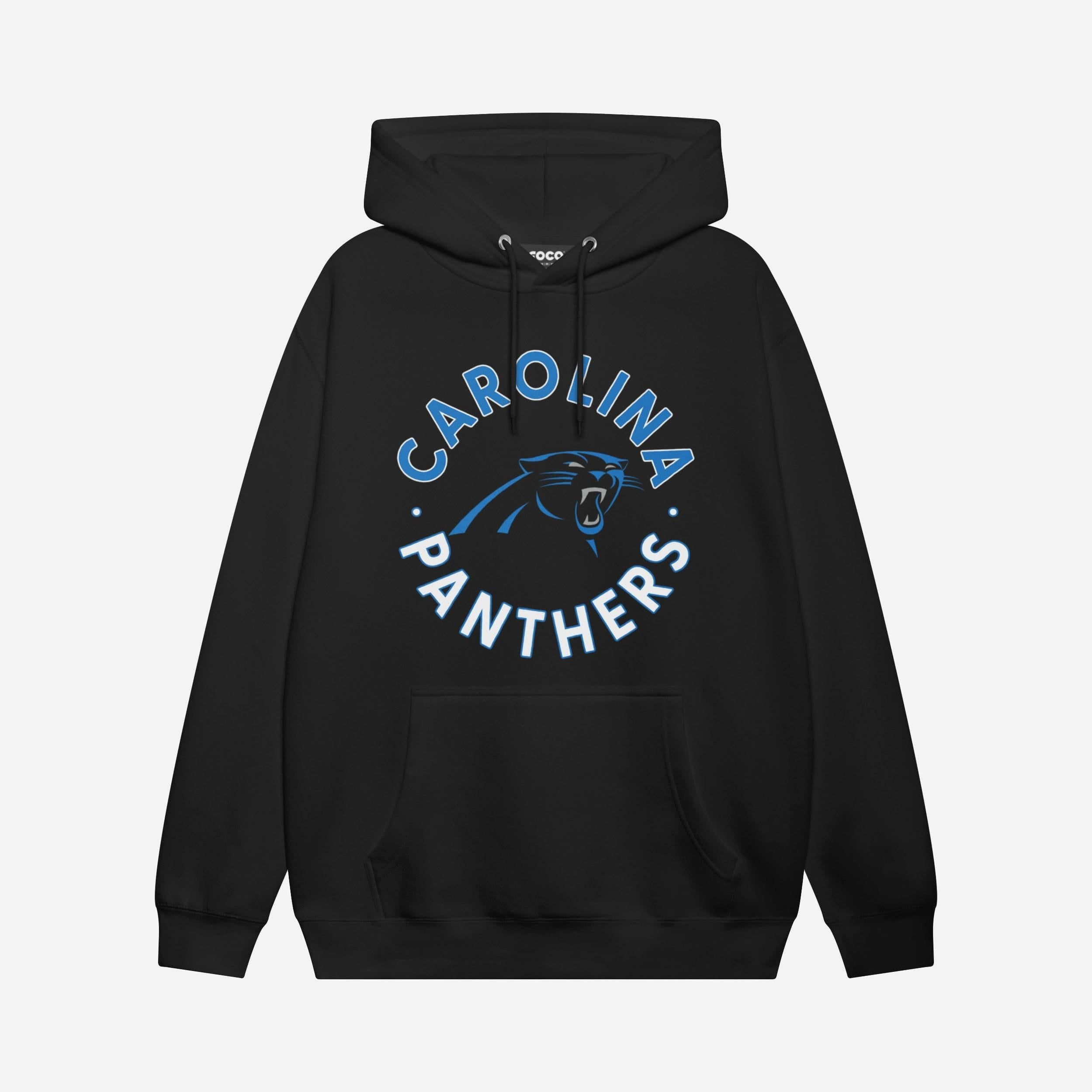 Sweat à capuche cercle Carolina Panthers