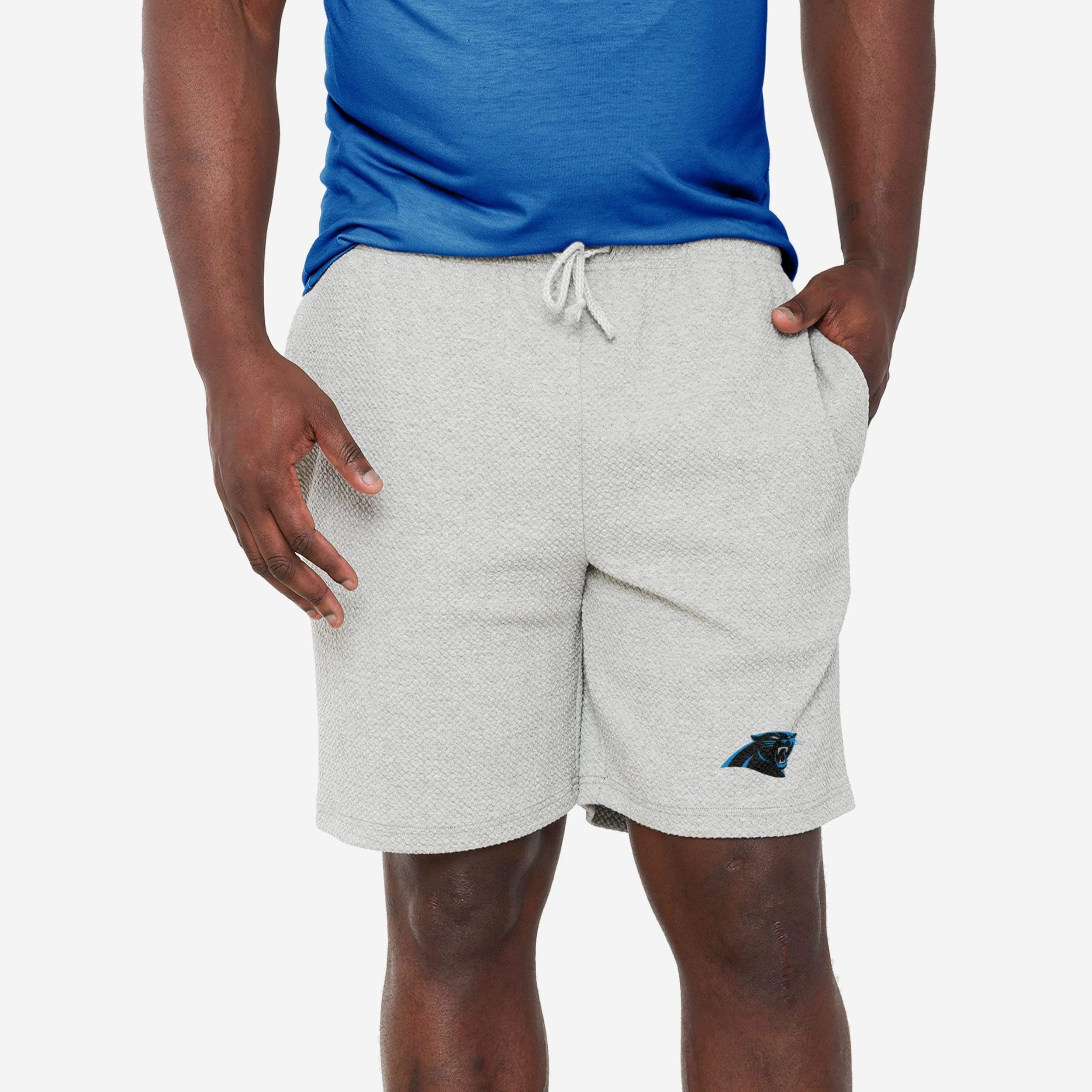 Short tissé gris Carolina Panthers