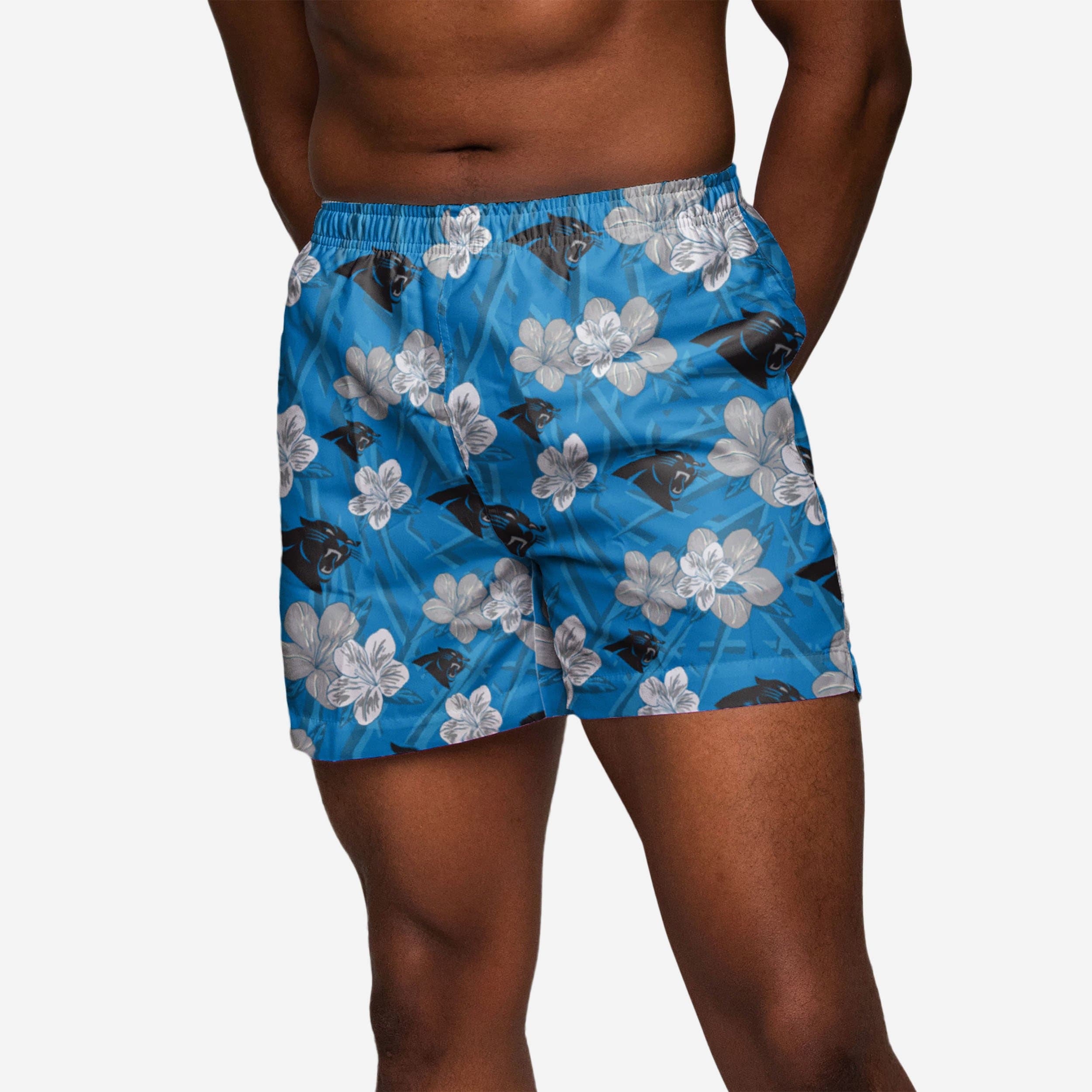 Maillot de bain Carolina Panthers Hibiscus