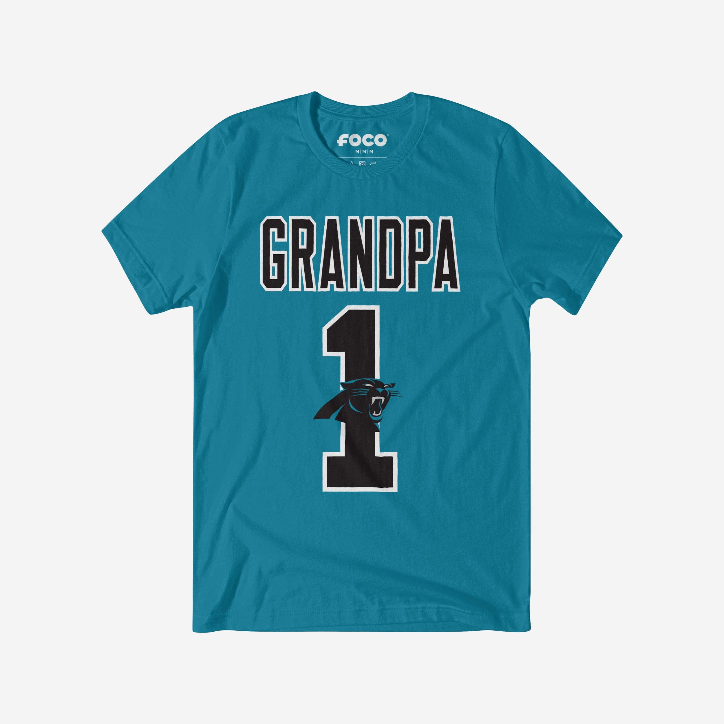 Carolina Panthers T-shirt grand-père numéro 1