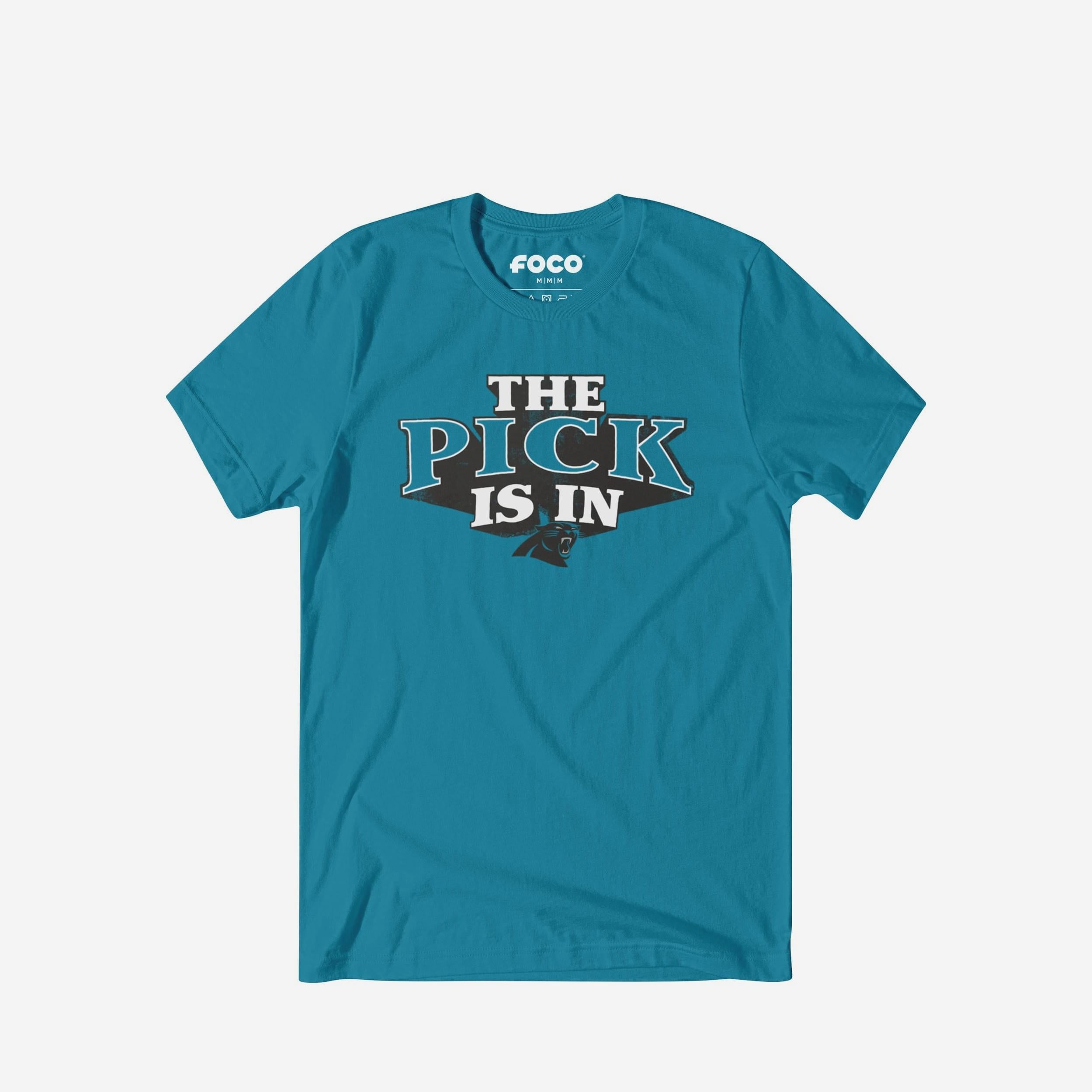 Le choix Carolina Panthers est en t-shirt