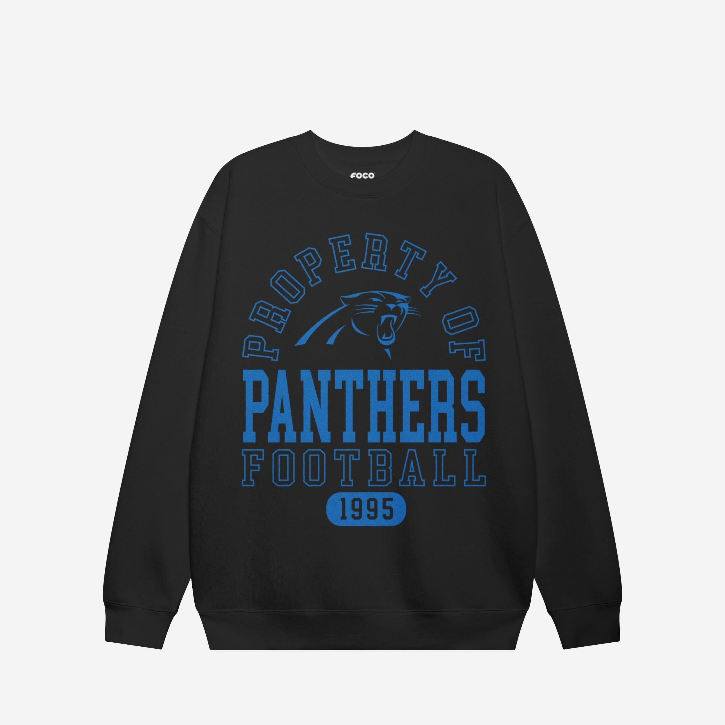 Carolina Panthers Propriété du sweat-shirt à col rond