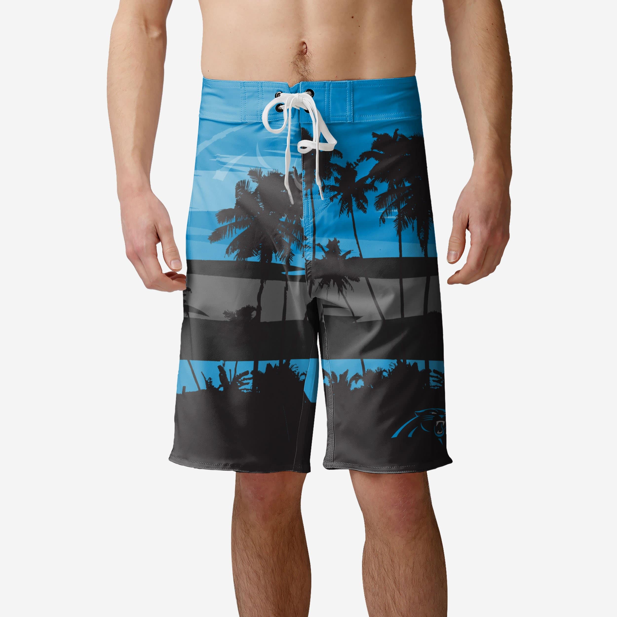 Short de bain Carolina Panthers Sunset